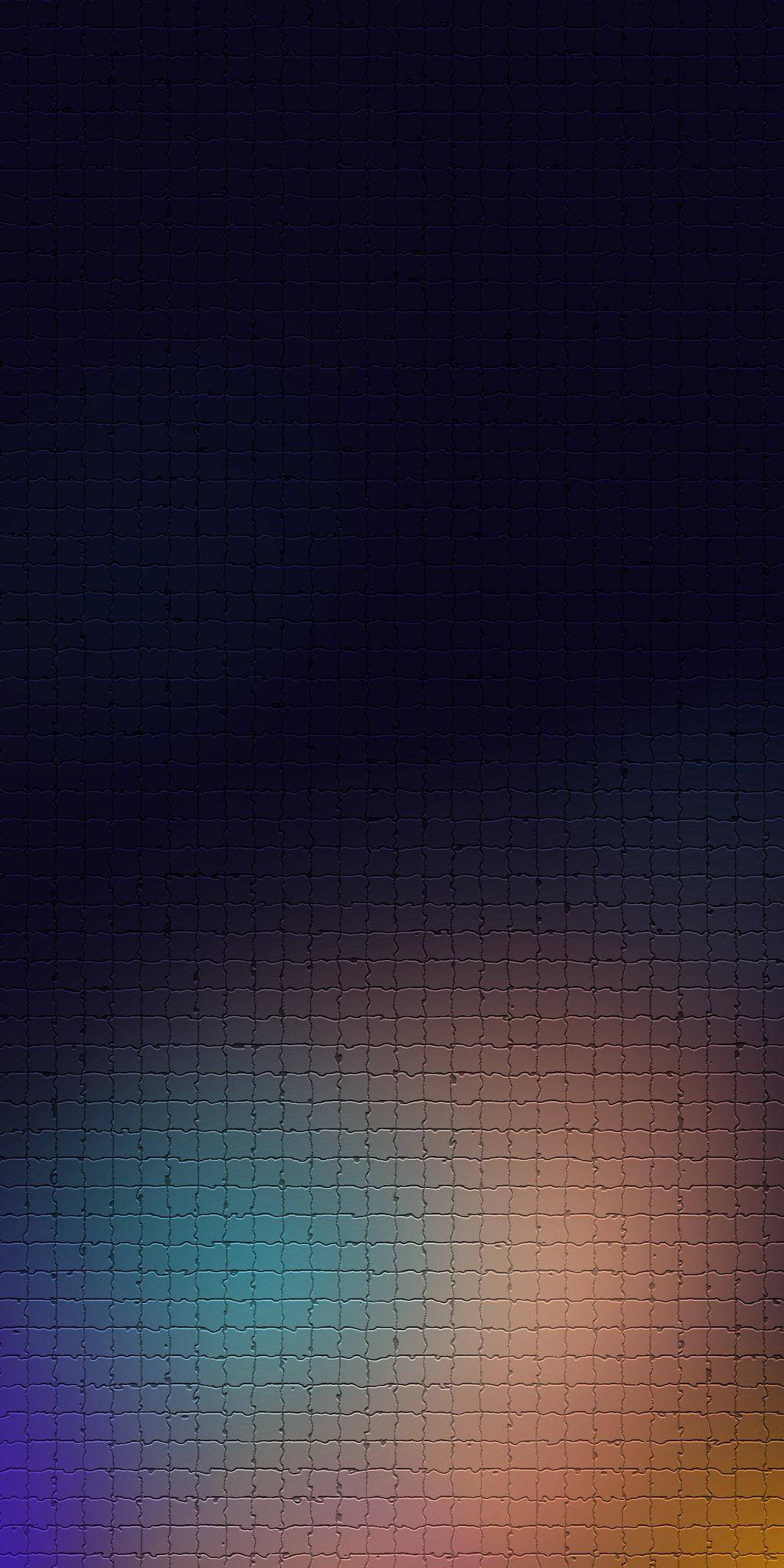 Soyut Holografik Renkli Karanlık Mod Duvar Kağıdı