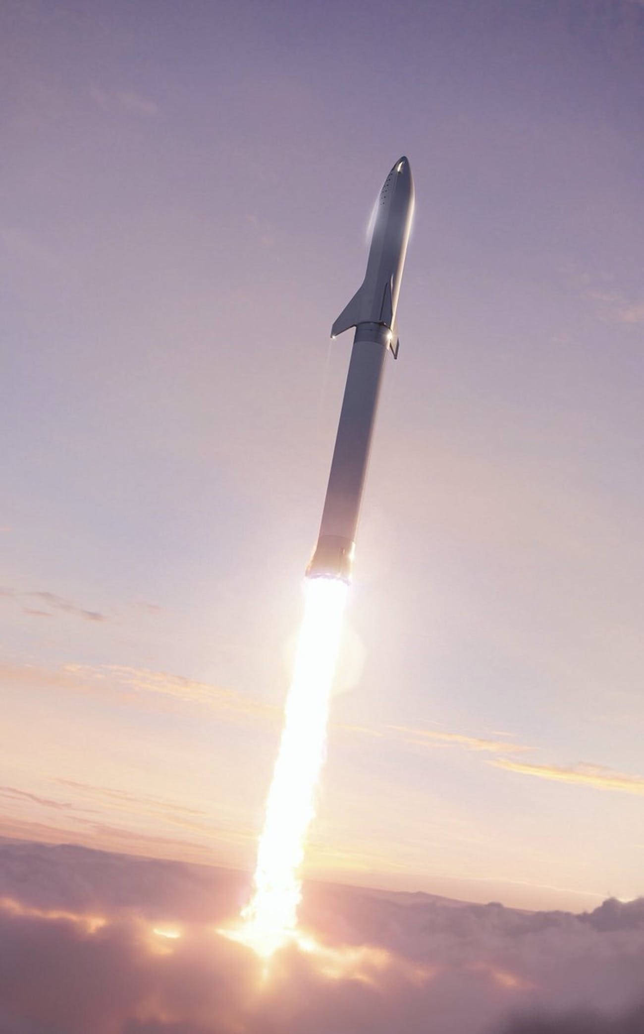 SpaceX BFR Duvar Kağıdı