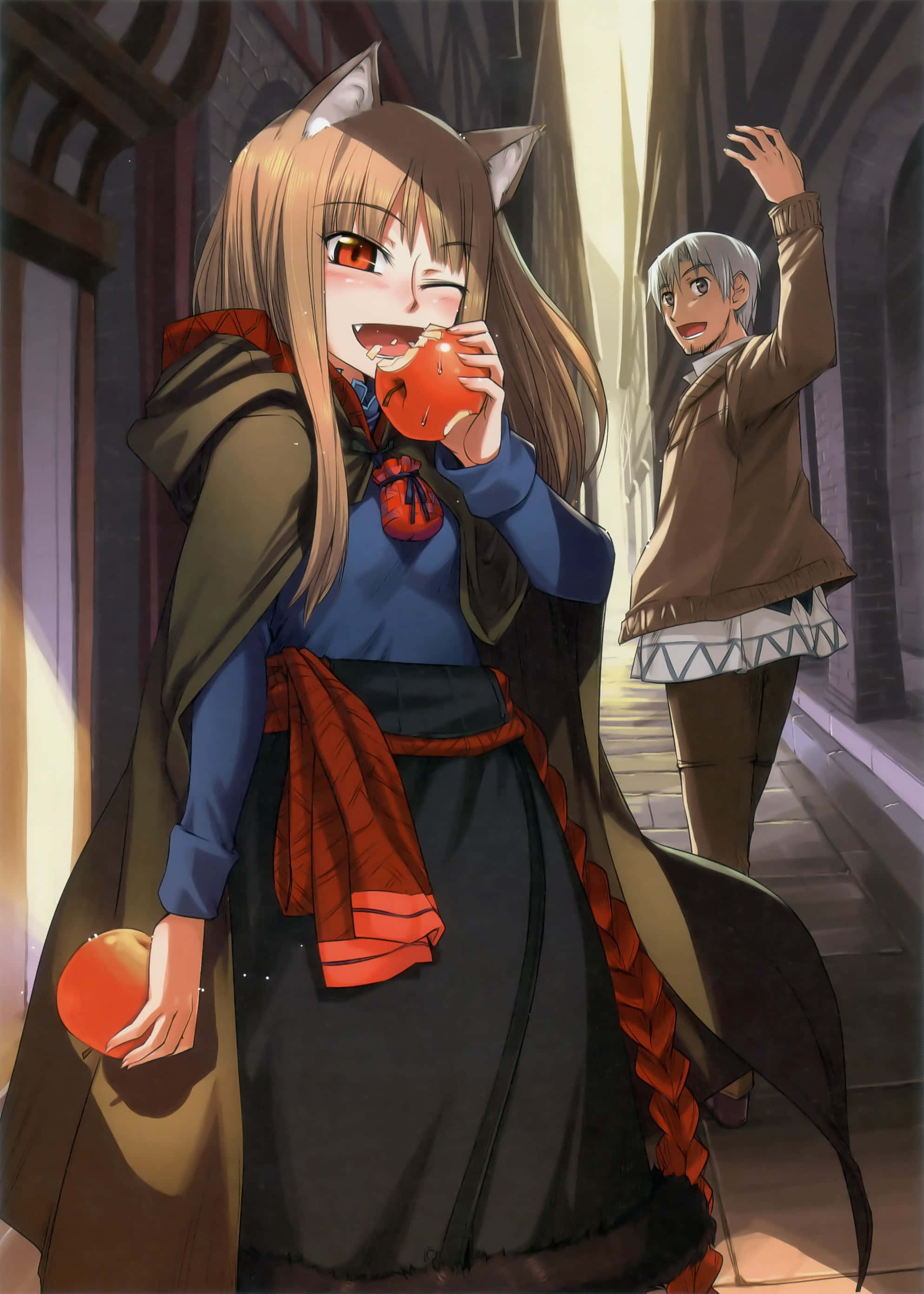 Spice and Wolf'un Bilge Kurdu Duvar Kağıdı