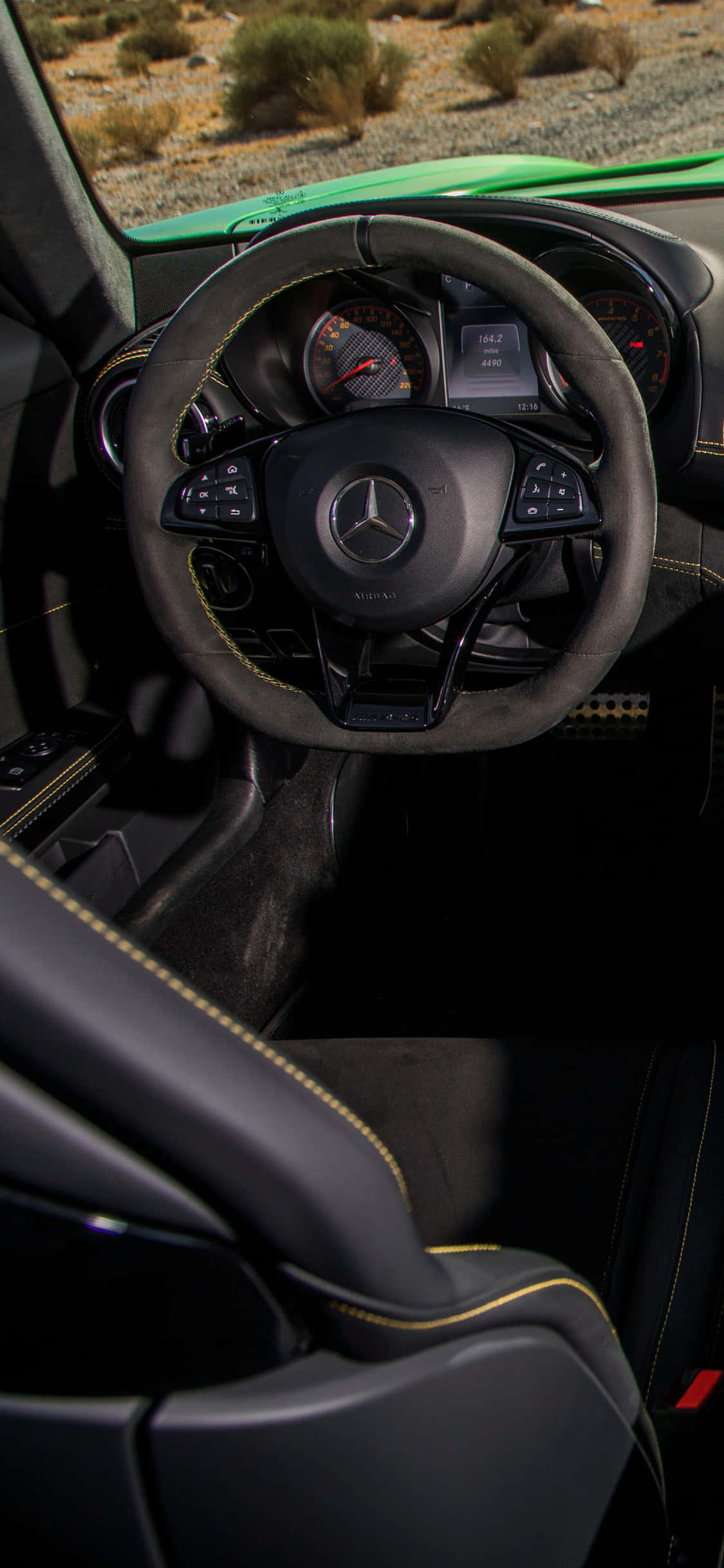 Spor Araba İç Mekanı Android Amg Gt-r Arkaplanı Duvar Kağıdı