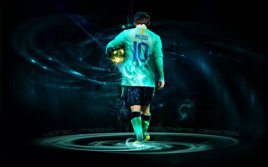 Spor Efsanesi Messi 4K Duvar Kağıdı