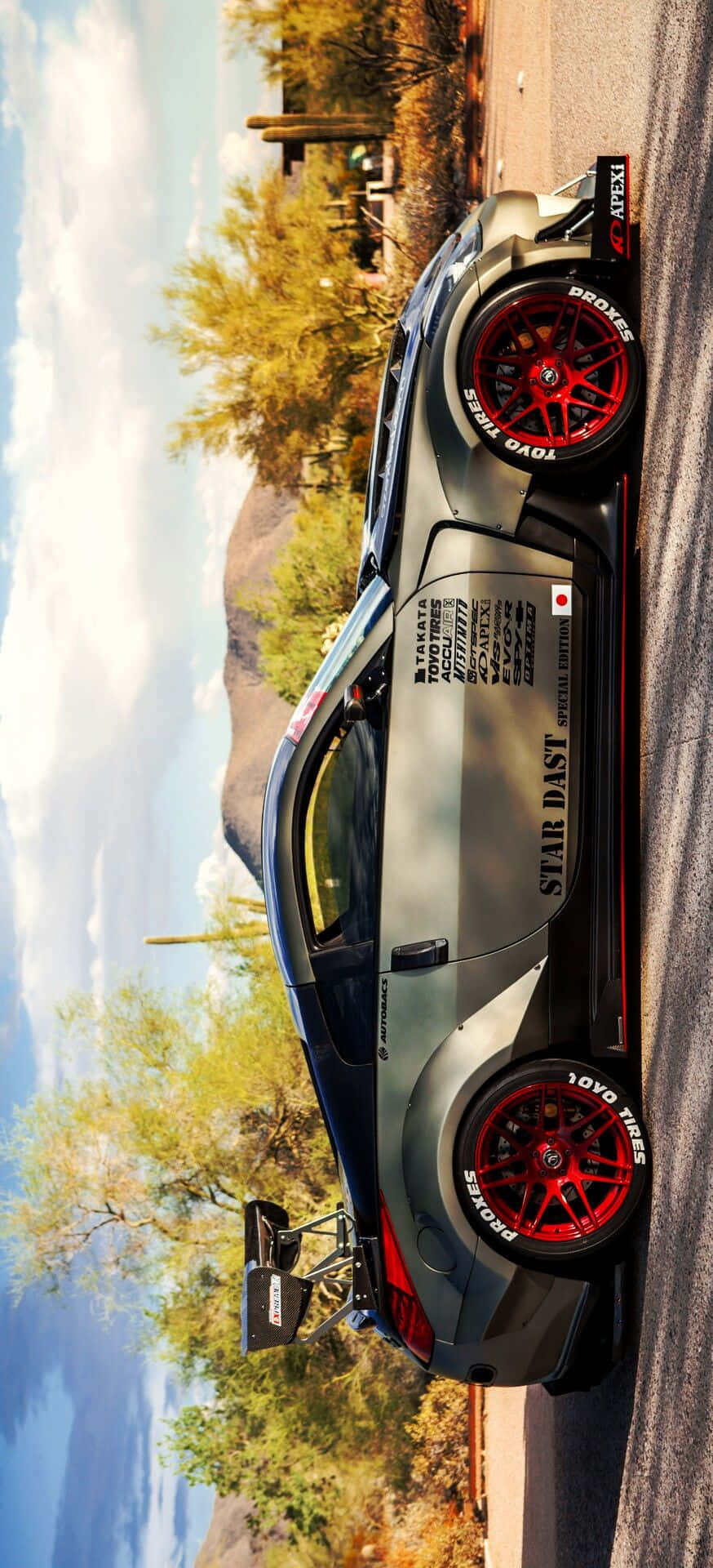 Sportif ve Güçlü Nissan R35 GTR Duvar Kağıdı