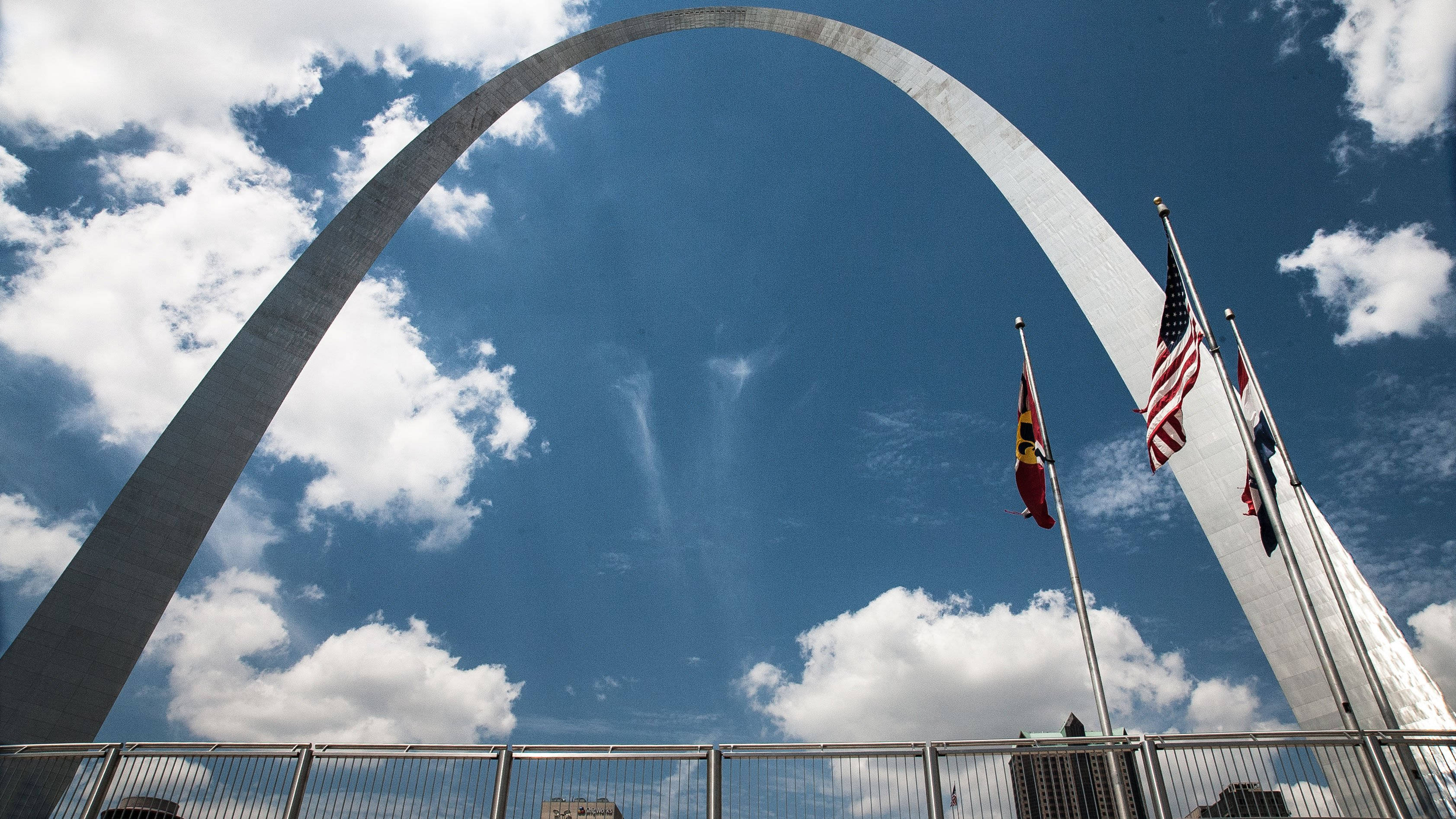 St. Louis Kemeri ABD Bayrağı Duvar Kağıdı
