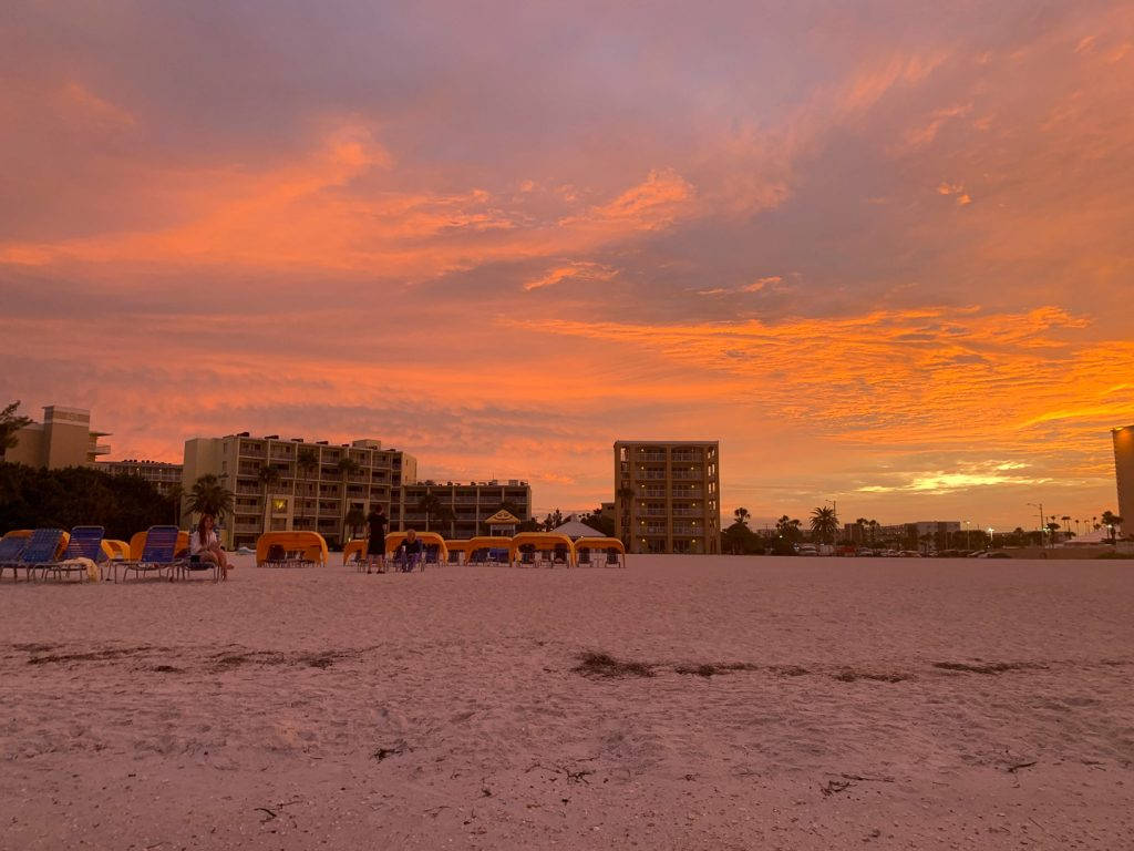 St. Petersburg, Florida Sahil Şehri Duvar Kağıdı