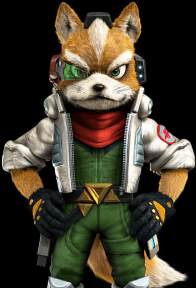 Star Fox Karakter Portresi Duvar Kağıdı
