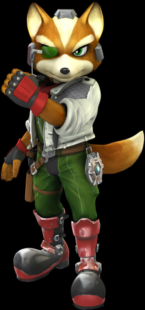 Star Fox Karakter Pozu Duvar Kağıdı