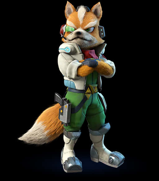 Star Fox Karakter Pozu Duvar Kağıdı