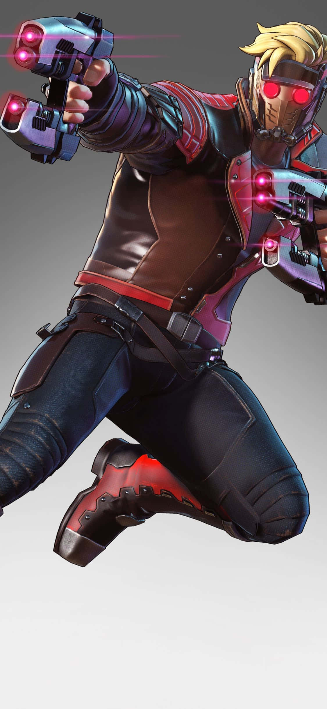 Star-Lord iPhone XS Marvel Arka Planı Duvar Kağıdı