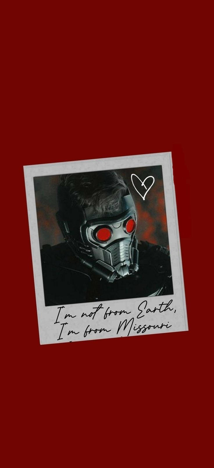 Star Lord Polaroid Duvar Kağıdı