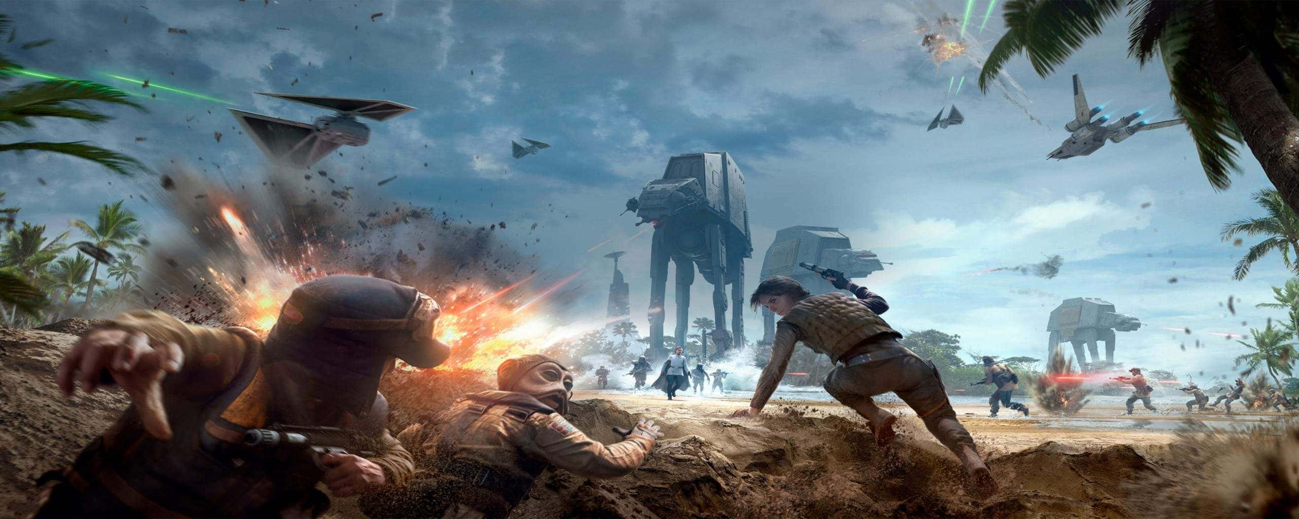 star wars battlefront 2 - ekran görüntüsü Duvar Kağıdı