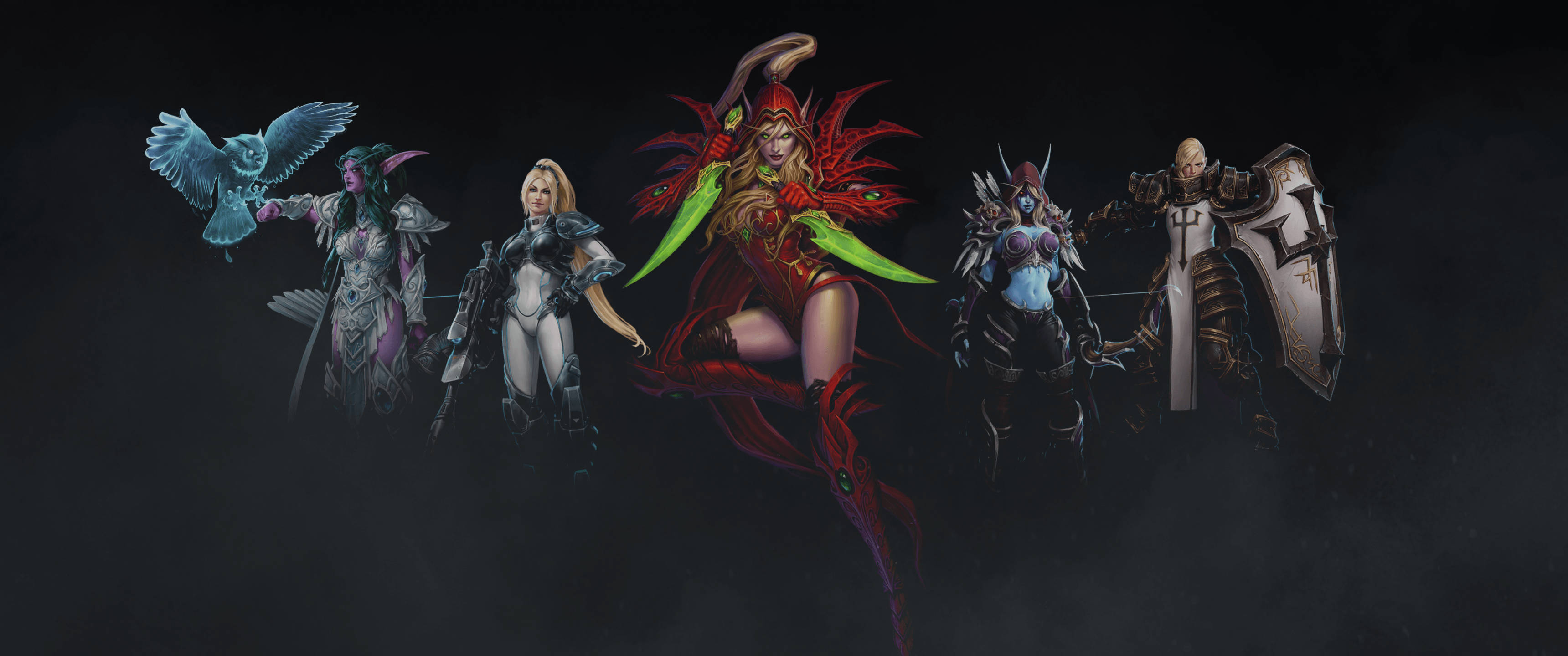 StarCraft Video Oyununun Kahramanları Duvar Kağıdı