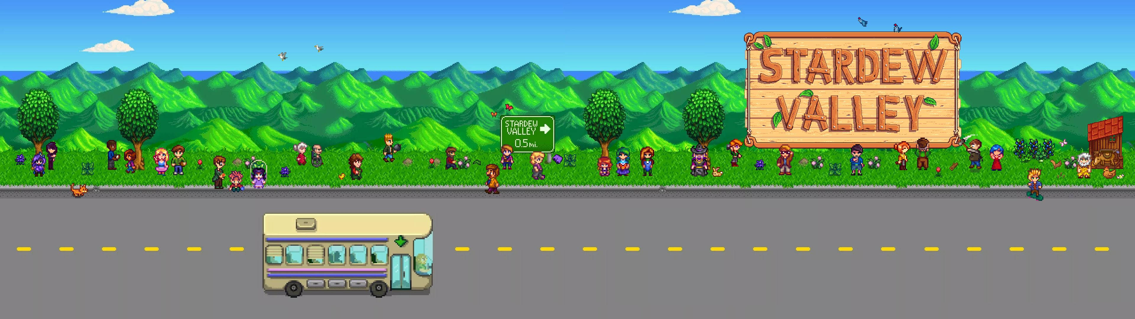 Stardew Valley Tabelasına Bir Bakış Duvar Kağıdı