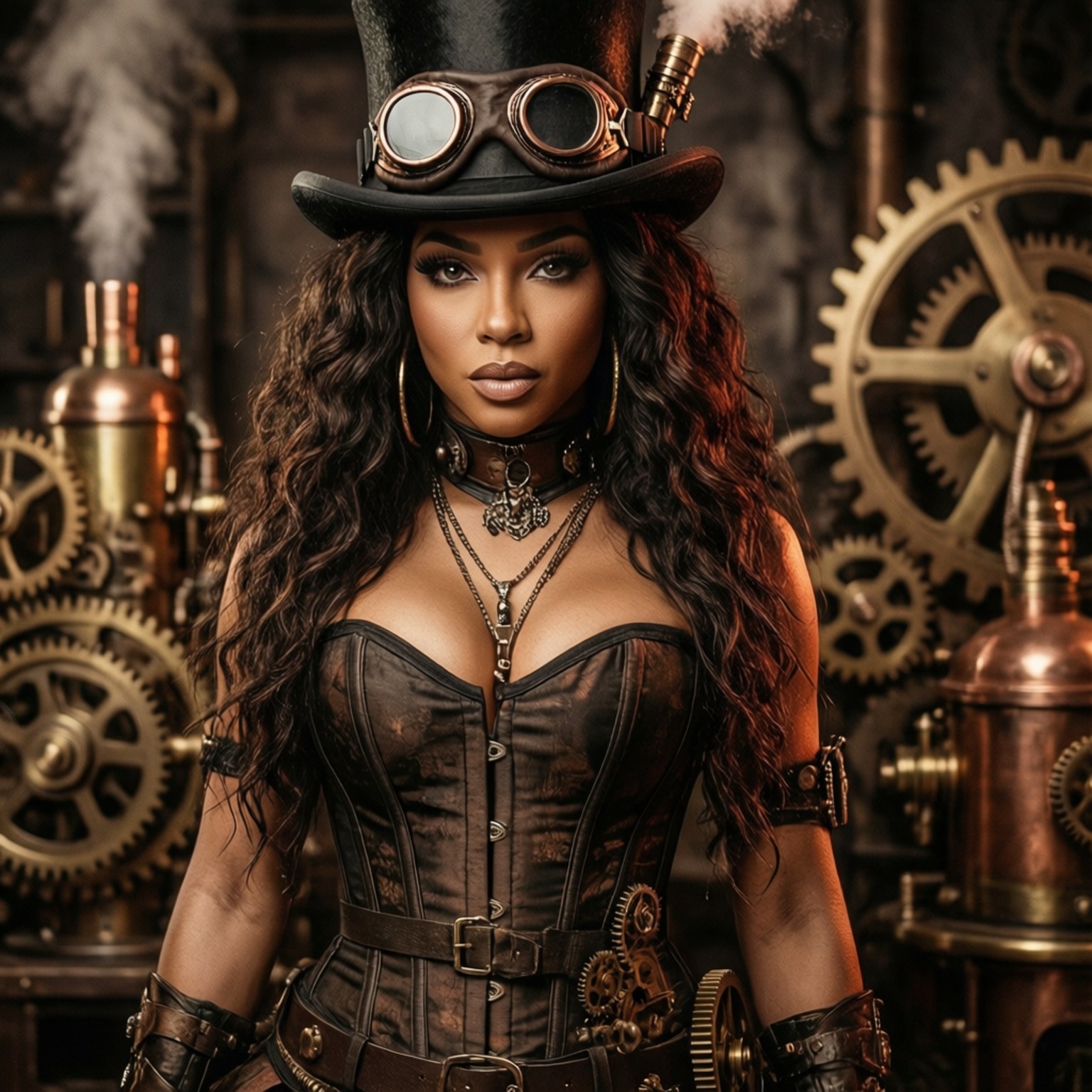 Steampunk Mucidi Doja Duvar Kağıdı