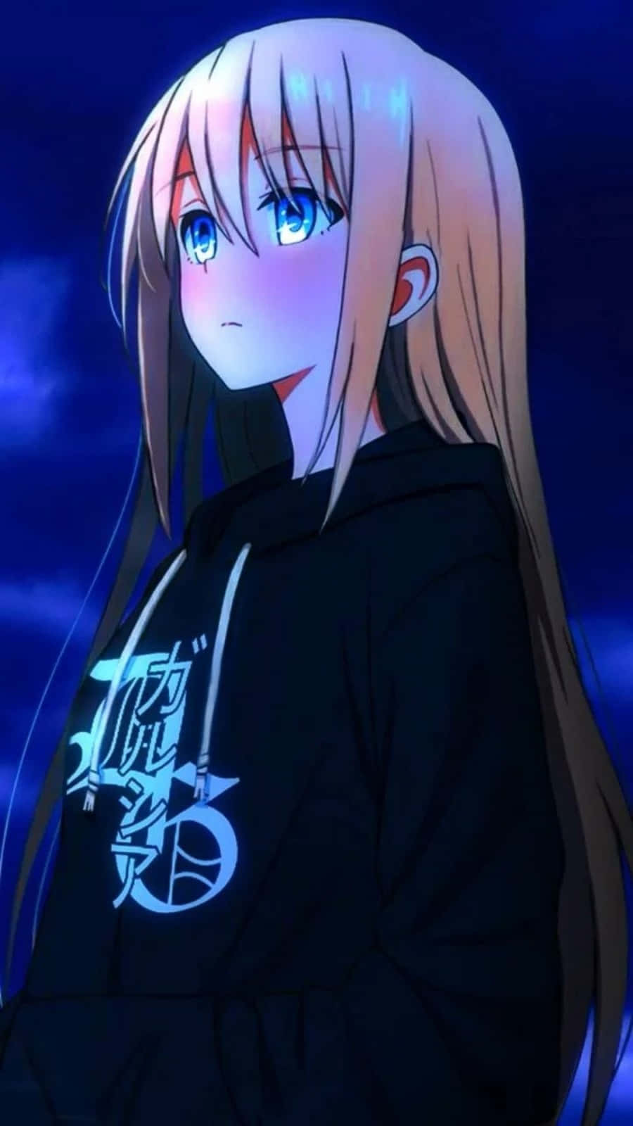 Stilini bu sevimli Anime Kızı Hoodie'si ile sergilemeye hazır ol! Duvar Kağıdı