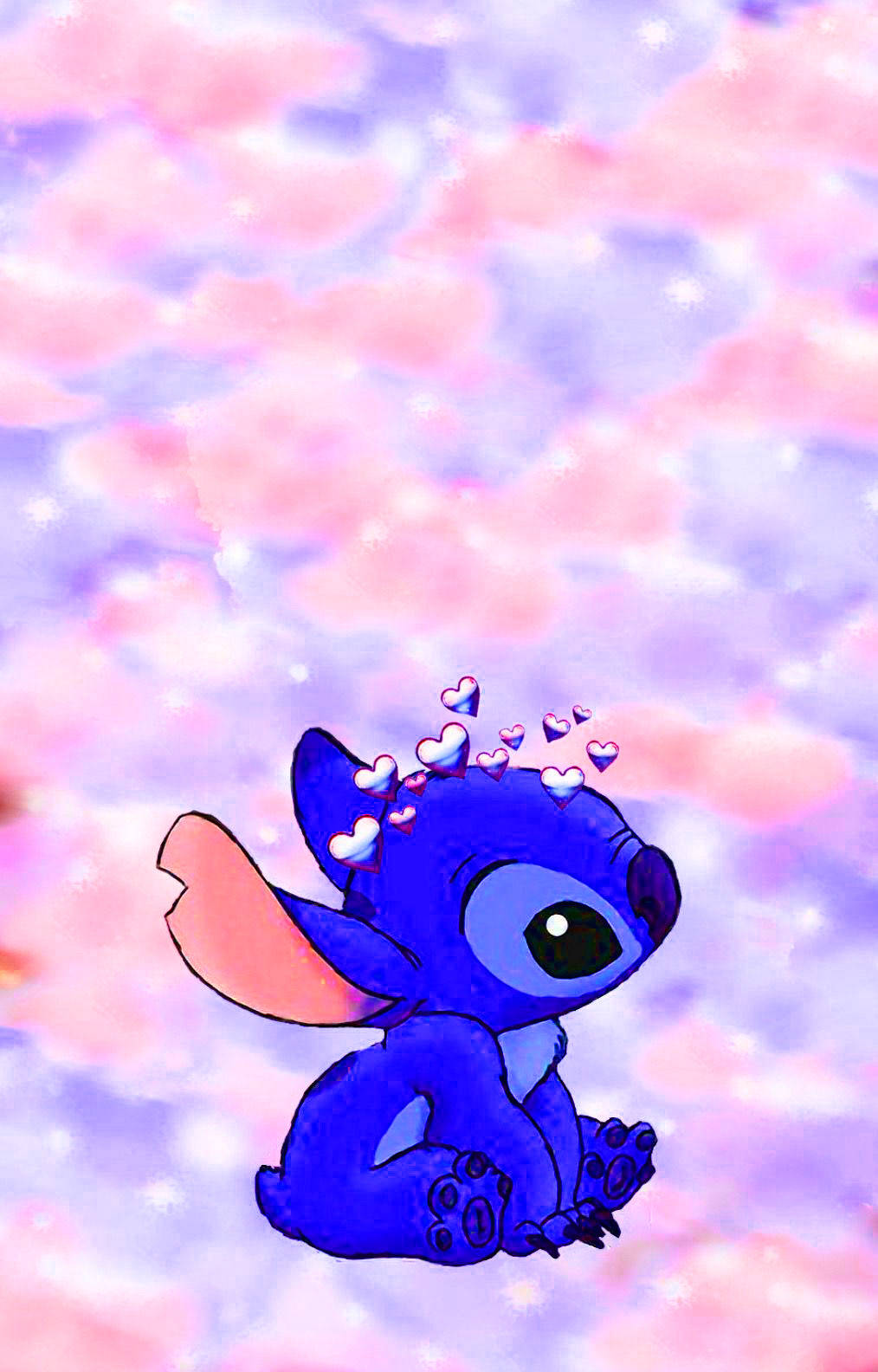 Stitch Galaksisi'nin Güzelliğini Keşfedin! Duvar Kağıdı
