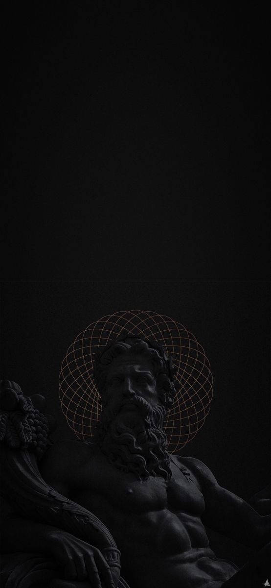 Stoacı Zeus Heykeli Duvar Kağıdı