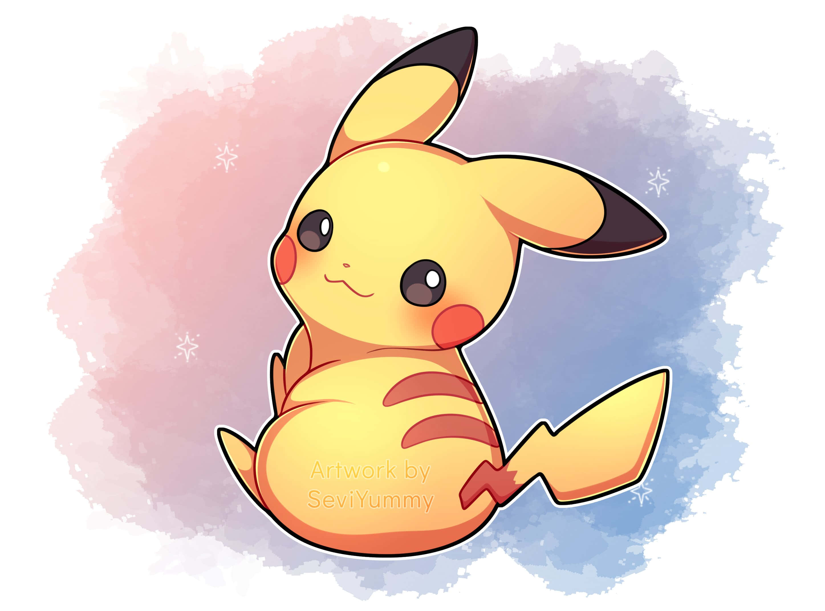 Şu Sevimli Bebek Pikachu'ya Bakın! Duvar Kağıdı