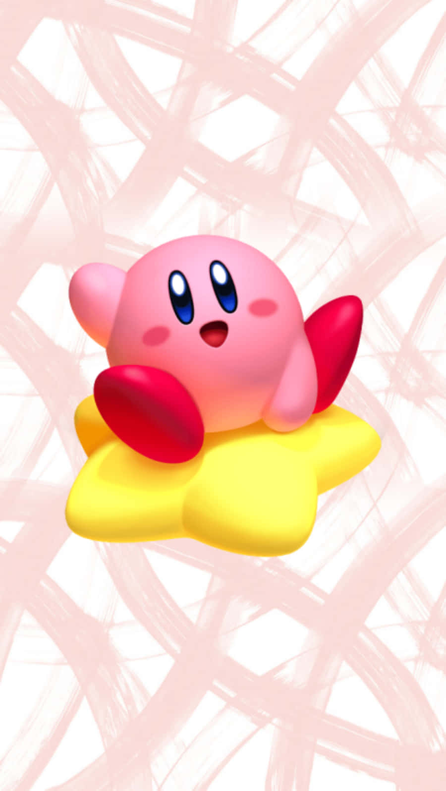 Şu sevimli Kirby karakterine bir bakın! Duvar Kağıdı