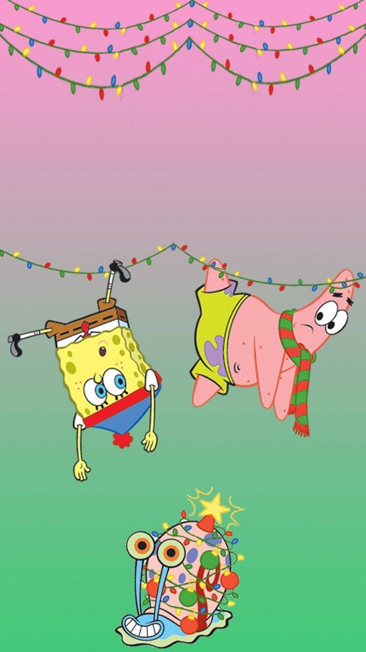 SüngerBob ve Patrick Noel İçin Duvar Kağıdı