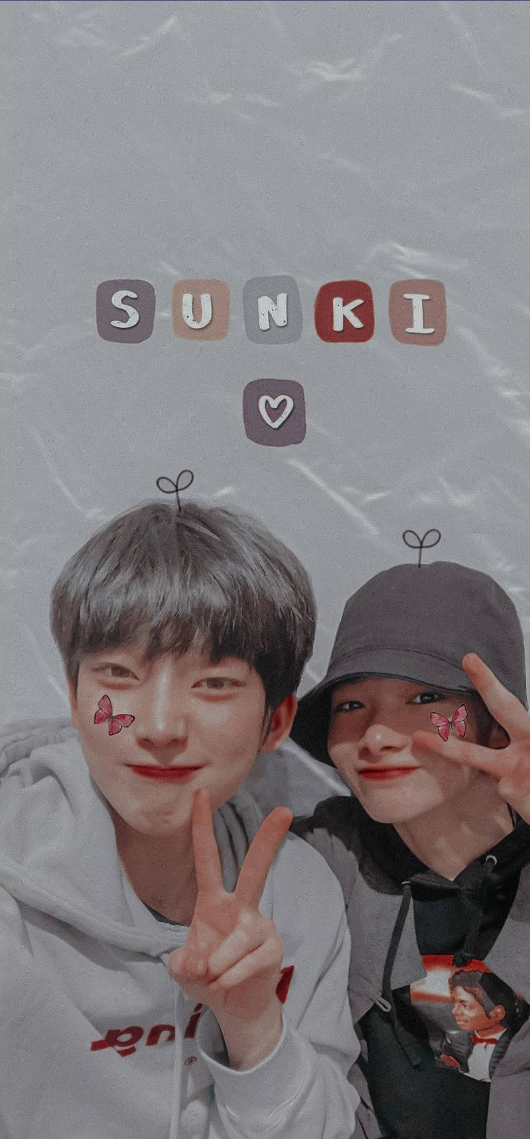 Sunki Duo Enhypen Estetik Duvar Kağıdı