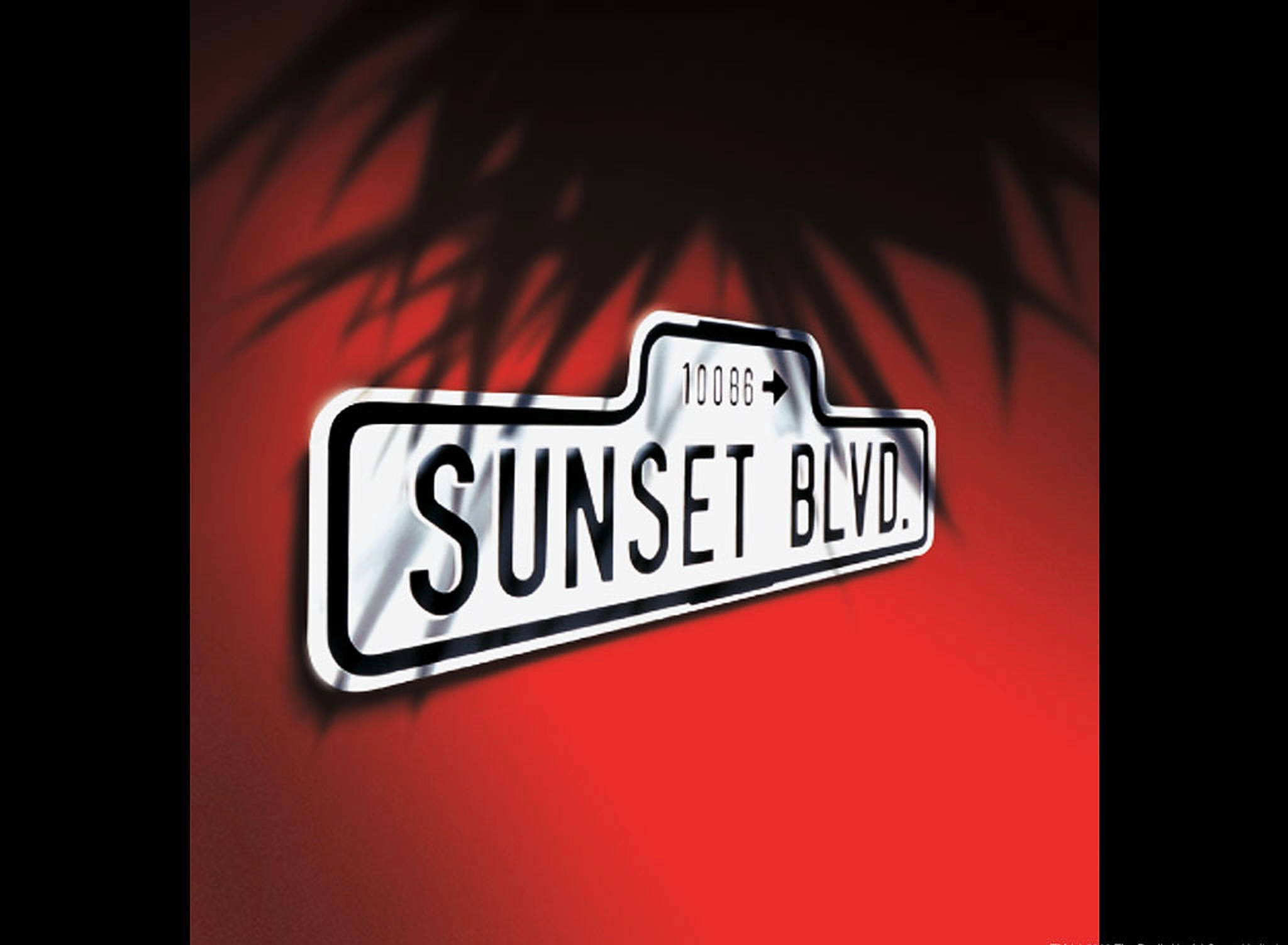 Sunset Boulevard Tabelası Duvar Kağıdı