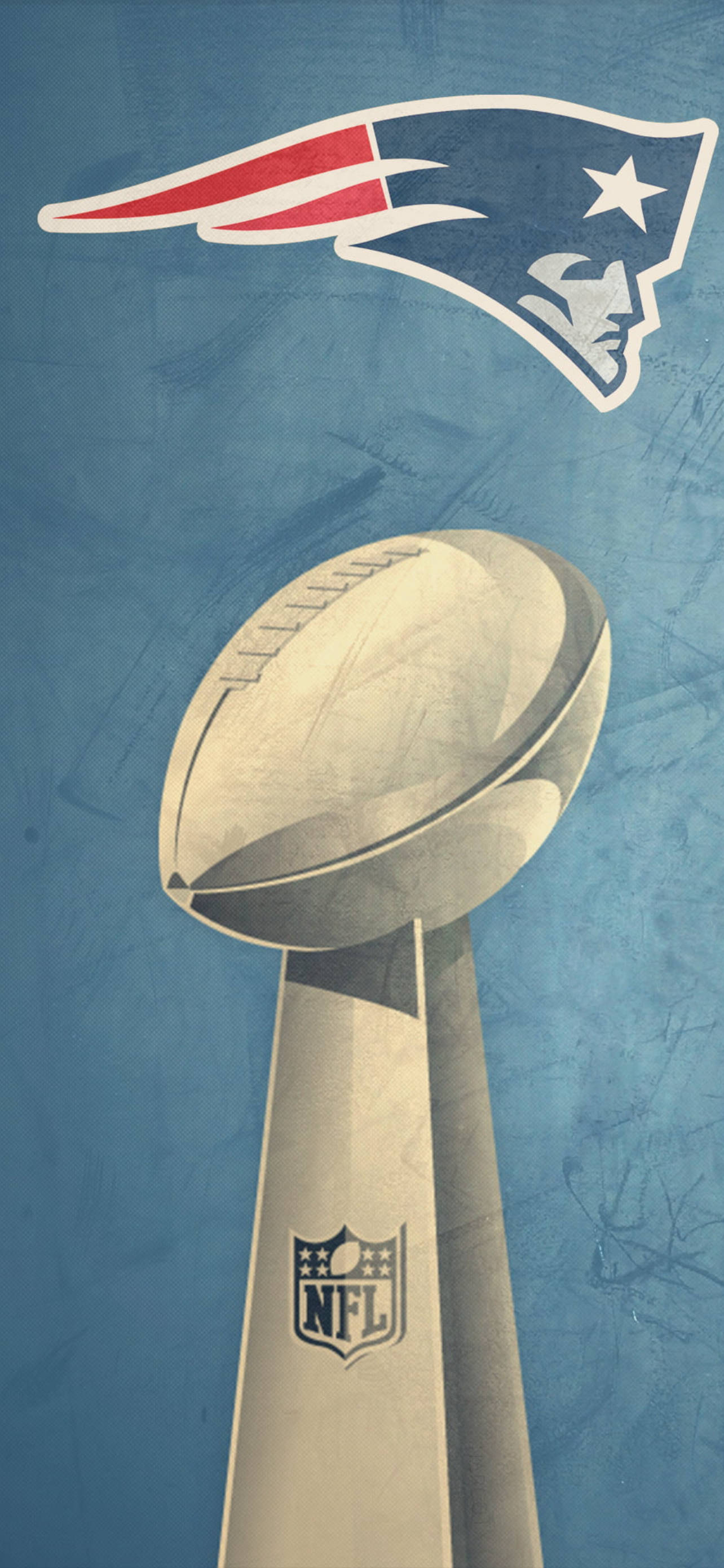 Super Bowl Kupası ve Patriots Duvar Kağıdı
