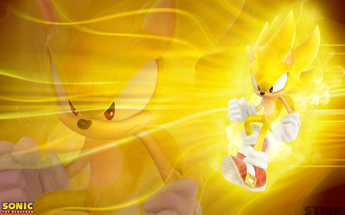 Süper Hızlı Süper Sonic Duvar Kağıdı