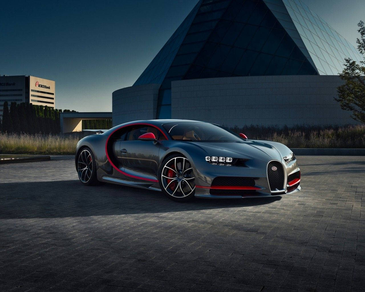 Süper Otomobil Bugatti Chiron Duvar Kağıdı