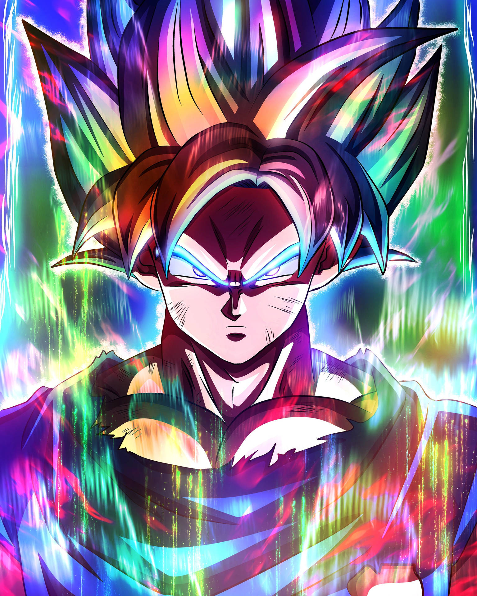 Süper Saiyan 1 Goku DBZ 4K — Dragon ball z GIF Duvar Kağıdı