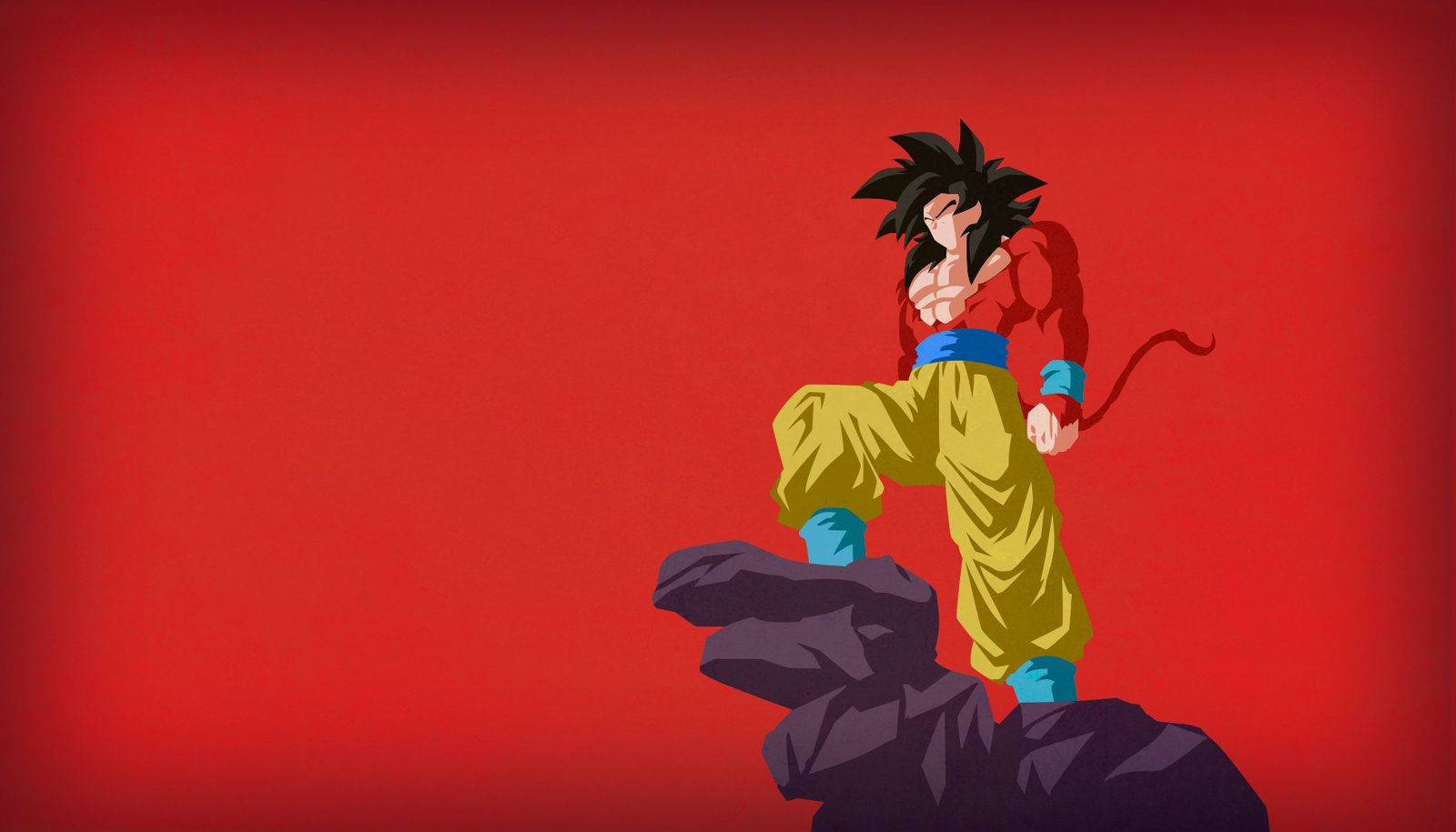 Süper Saiyan 4 Goku! Duvar Kağıdı