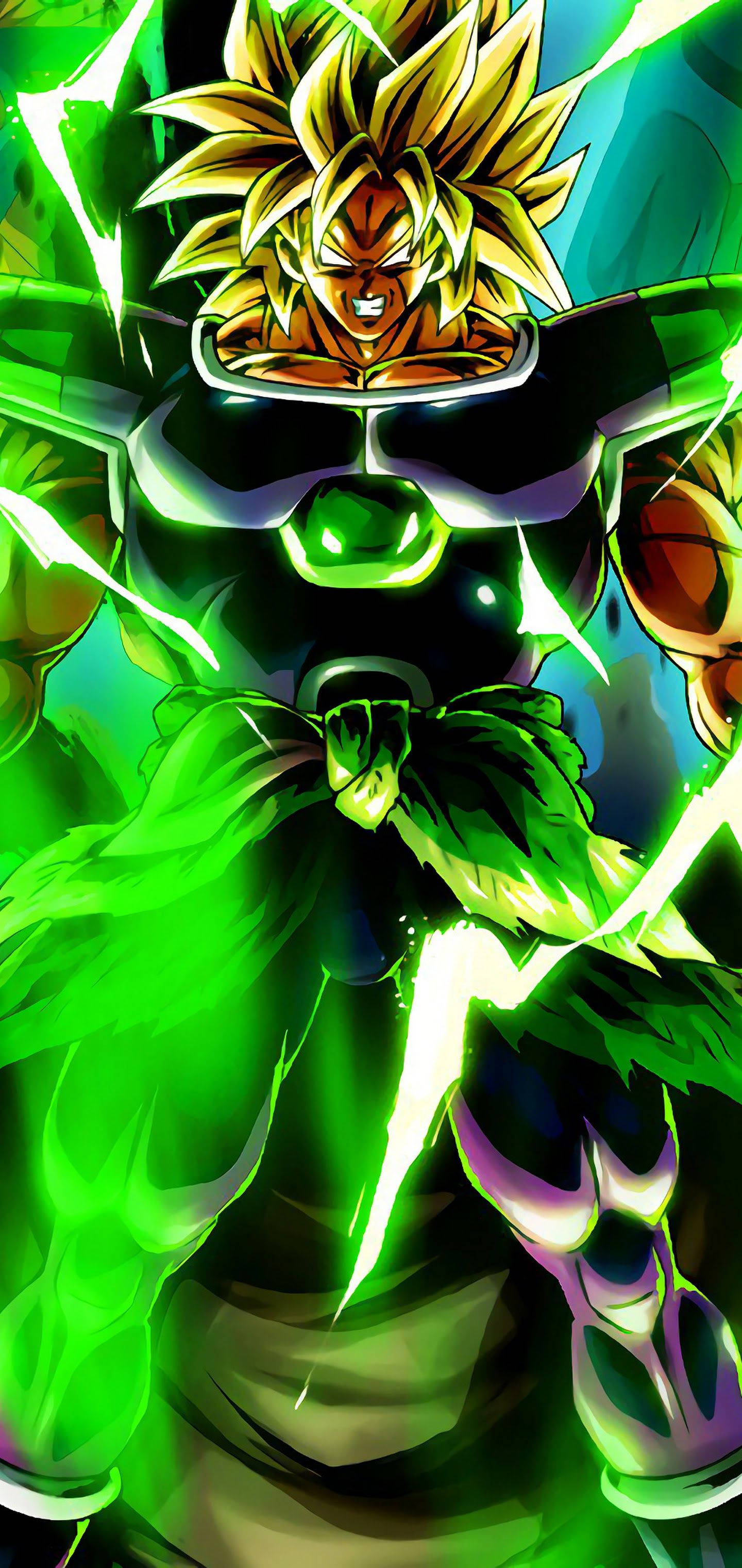 Süper Saiyan Broly'nin Gücünü Serbest Bırak Duvar Kağıdı