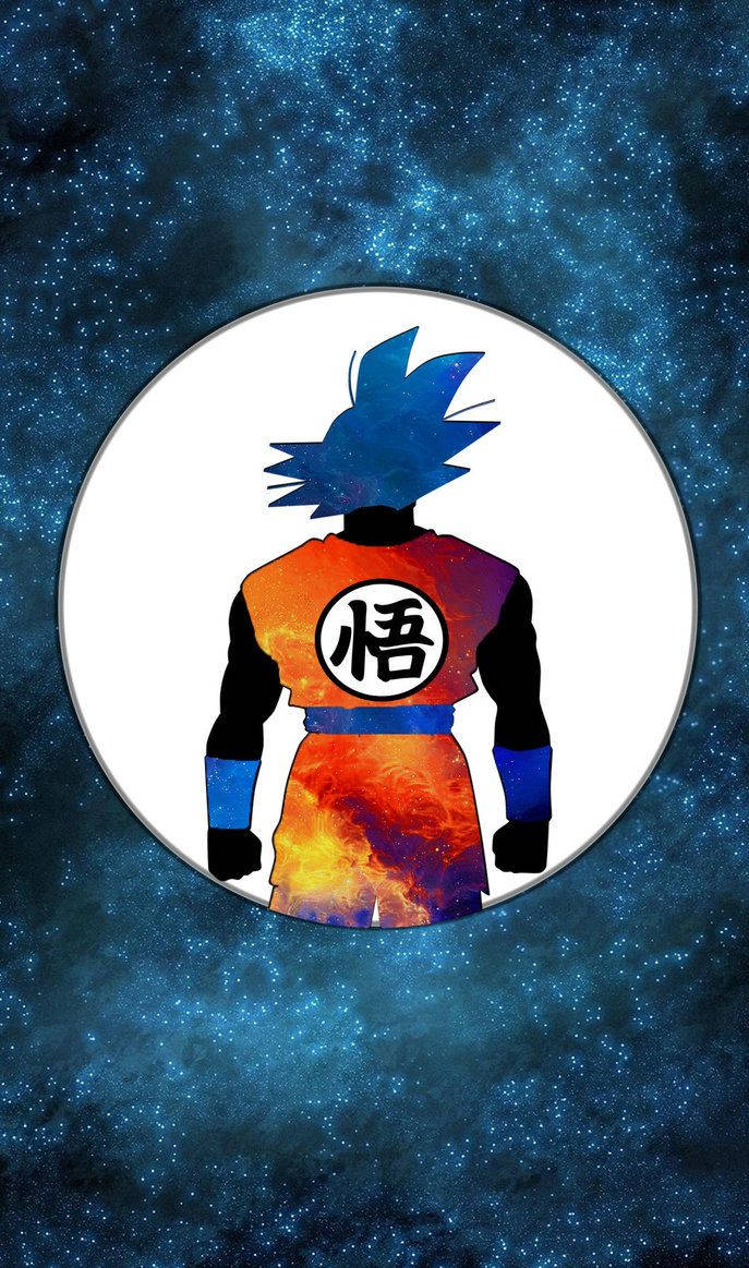 Süper Saiyan Goku evrende güçlerine hakim oluyor Duvar Kağıdı