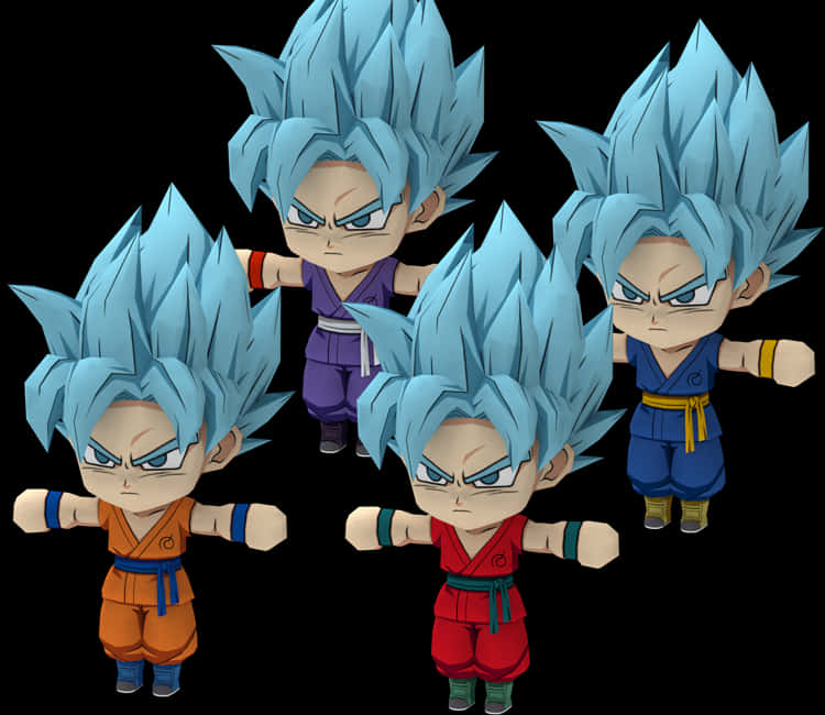 Süper Saiyan Mavi Vegeta Varyantları Duvar Kağıdı