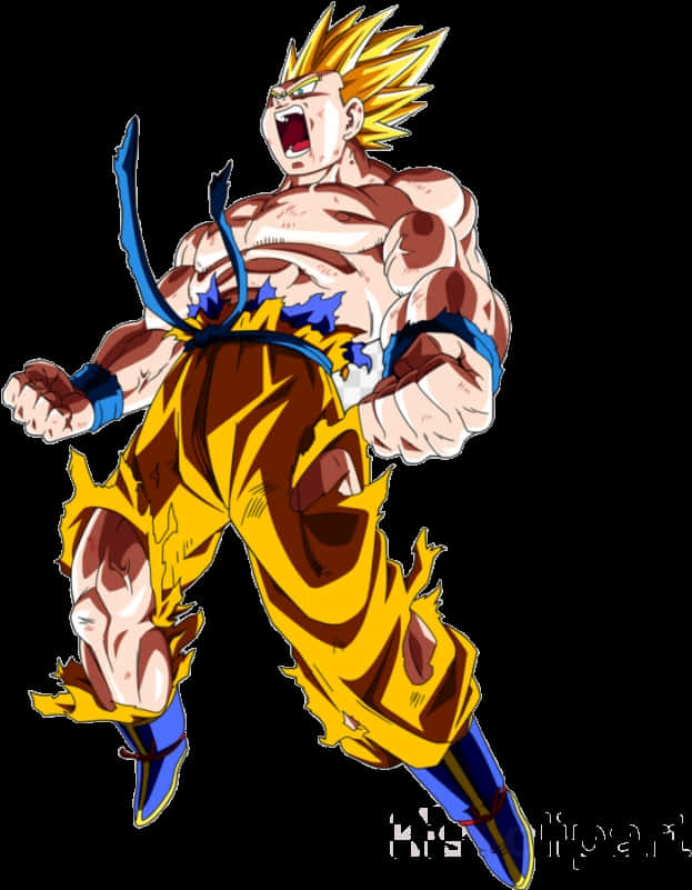 Süper Saiyan Savaş Çığlığı Duvar Kağıdı