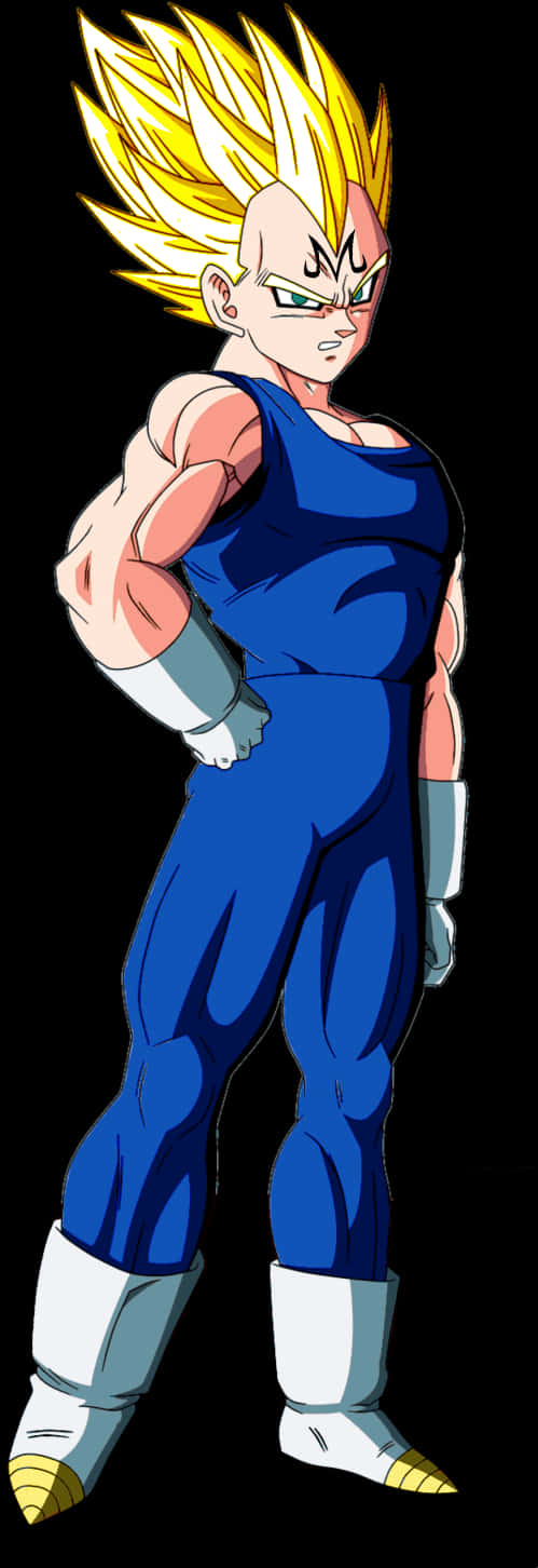 Süper Saiyan Vegeta Duruş Pozu Duvar Kağıdı