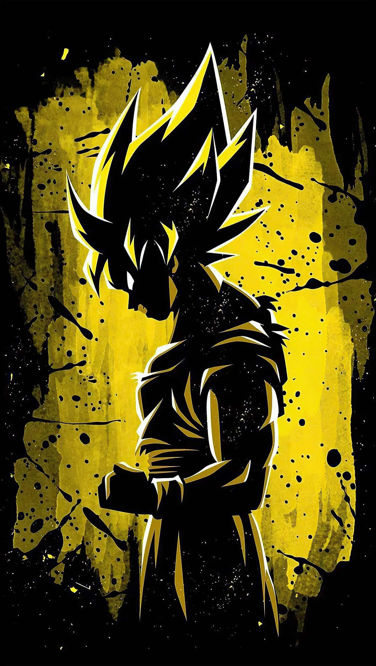 Süper Saiyan Yükselişi - Minimalist Bir Saygı Duruşu Duvar Kağıdı