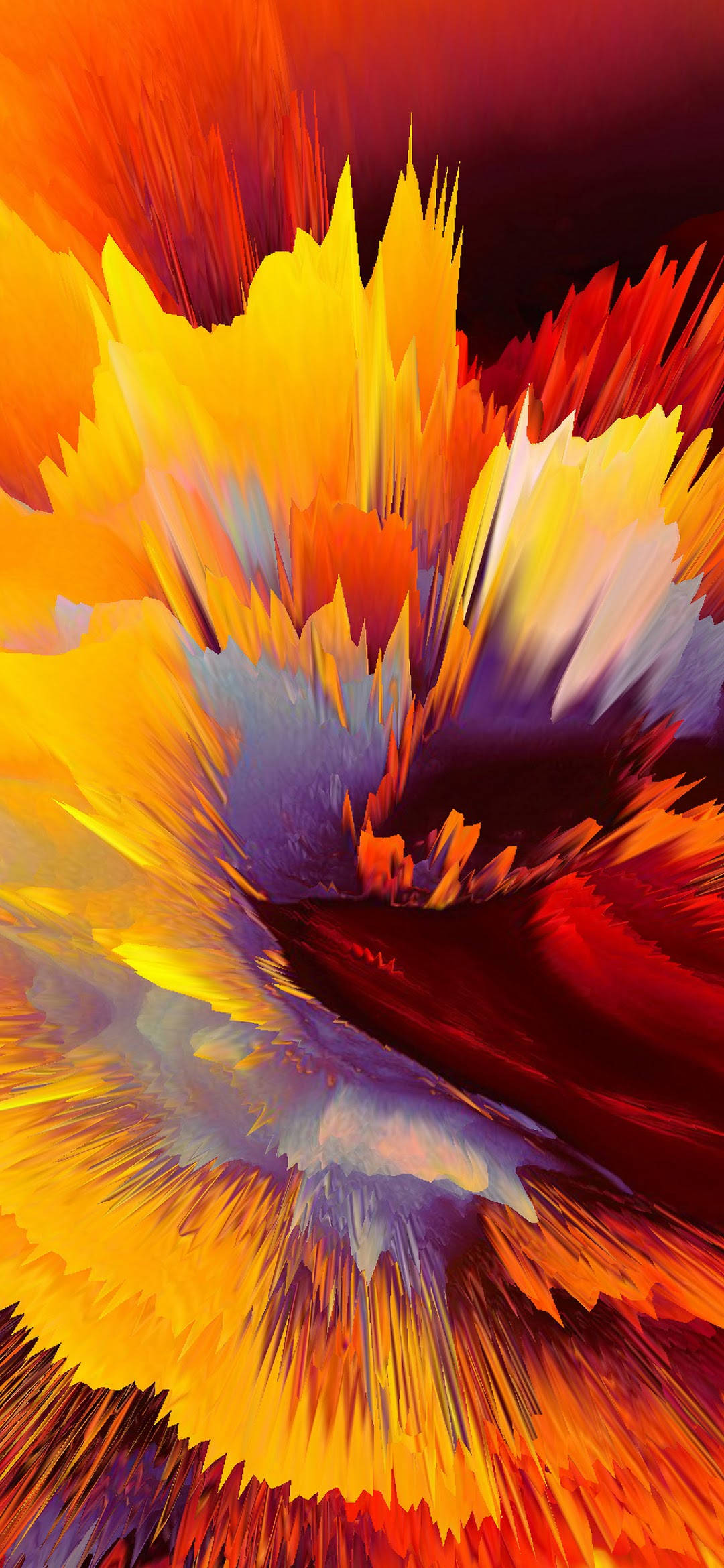 Supreme Blast In Yellow And Orange Duvar Kağıdı