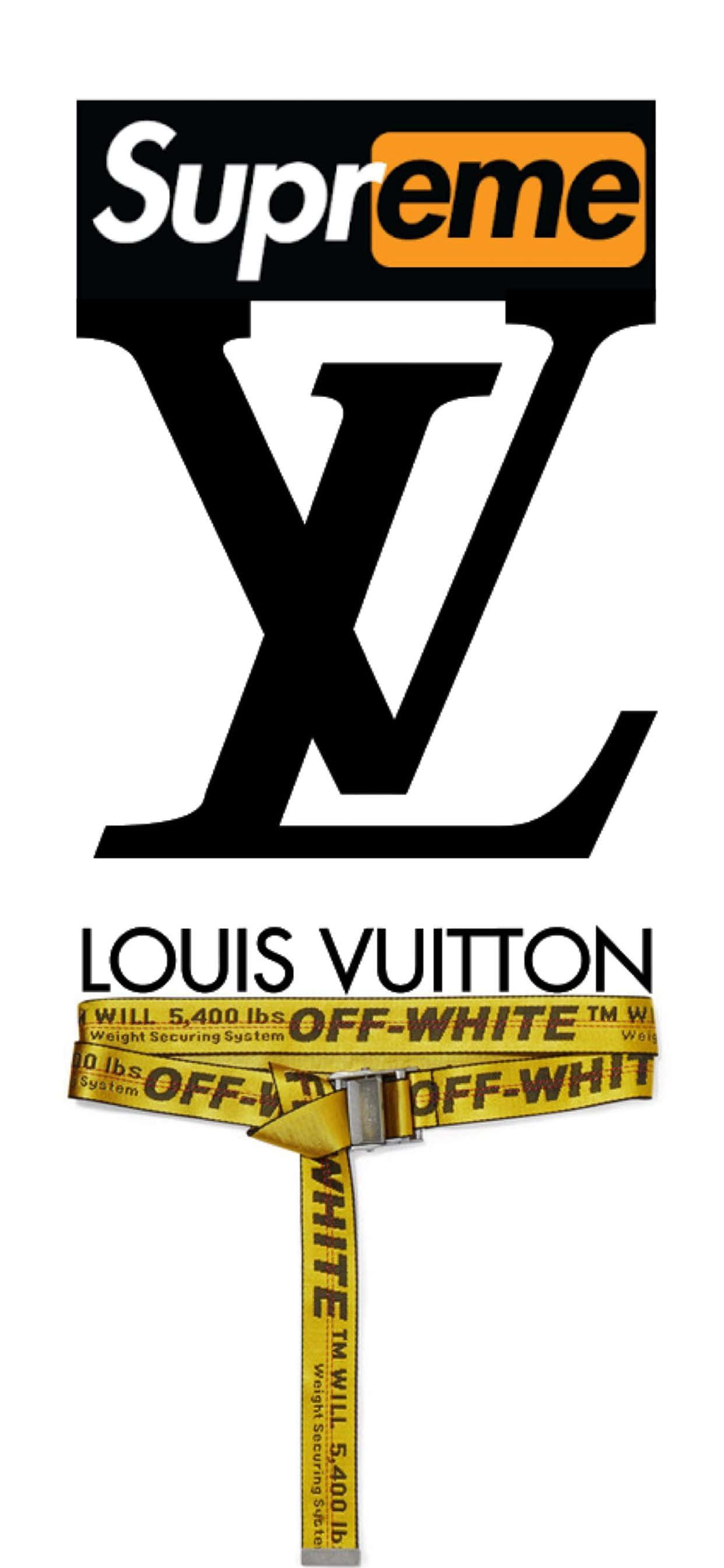 Supreme Louis Vuitton Ve Off White iPhone Duvar Kağıdı