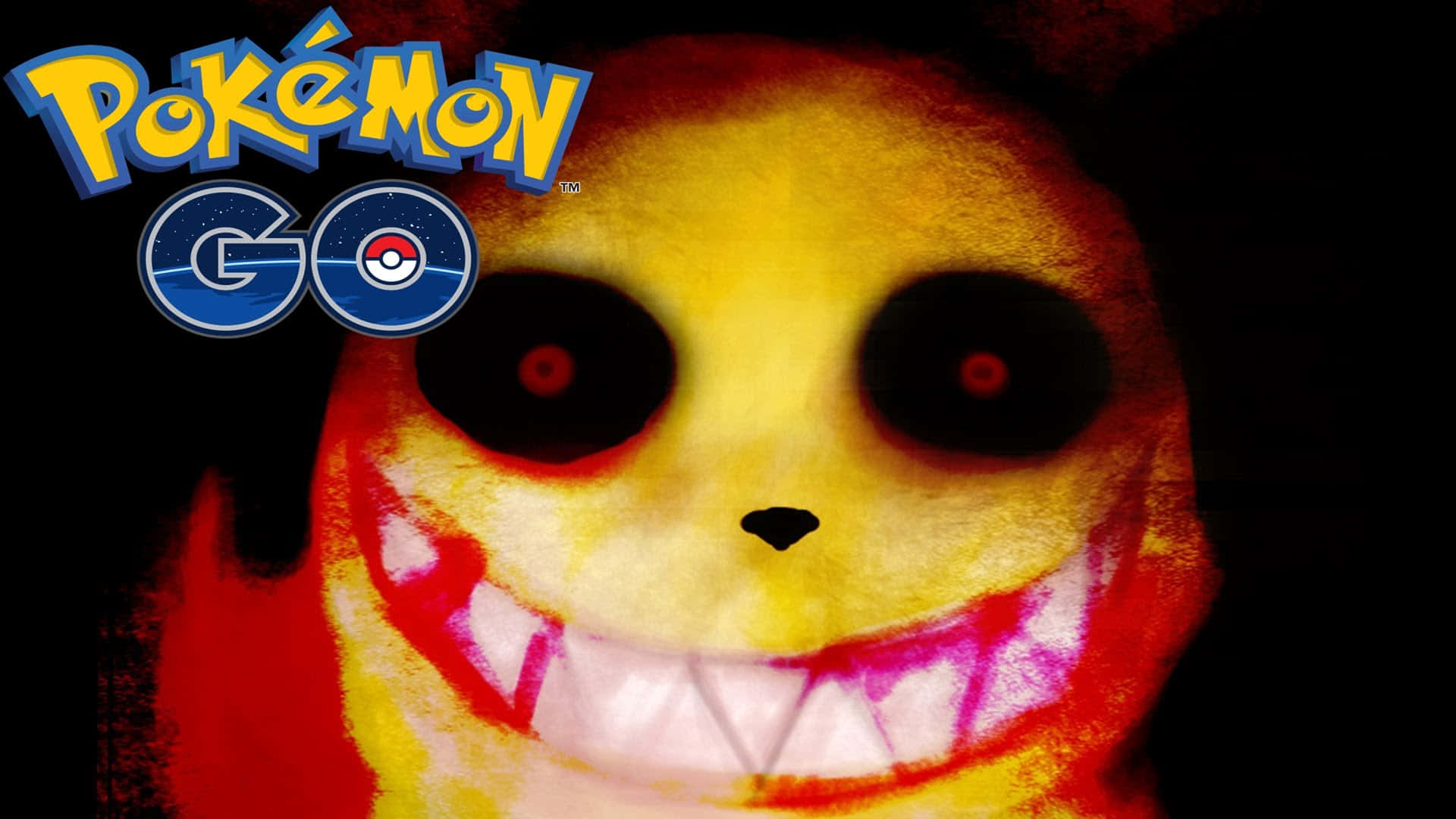 Sürünen Pikachu Komik Pokemon Resmi Duvar Kağıdı
