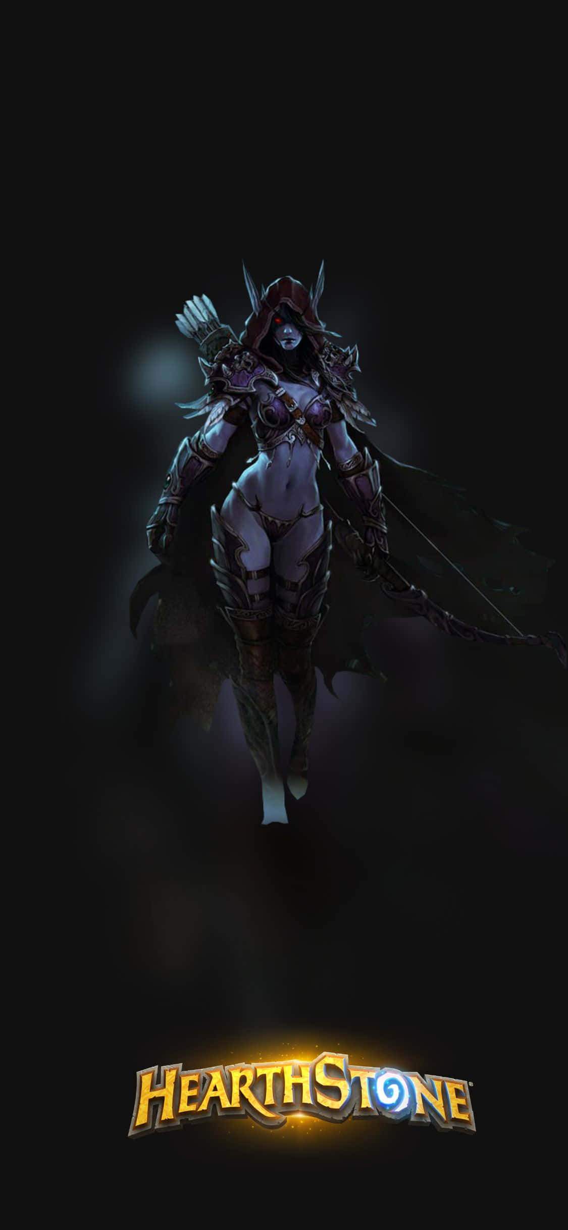 Sylvanas Windrunner iPhone XS Hearthstone Arka Planı Duvar Kağıdı