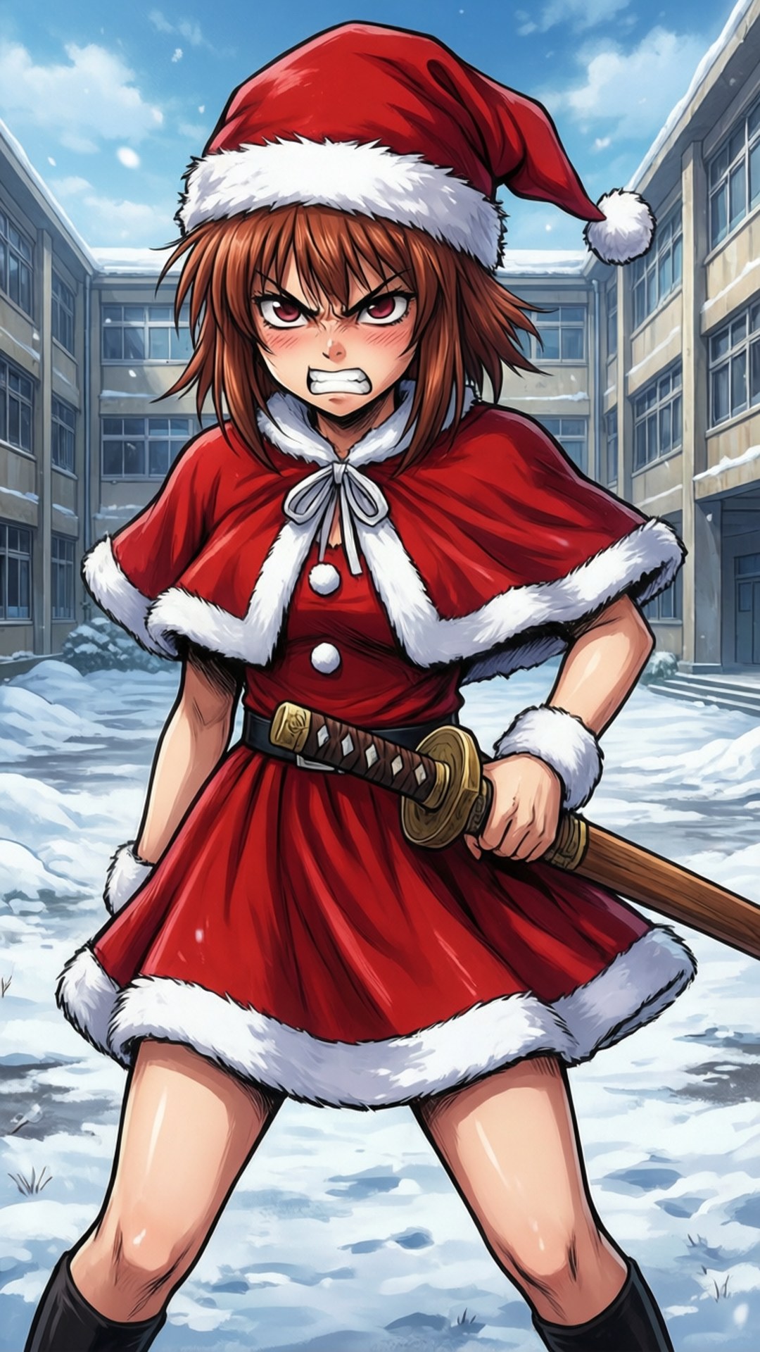 Taiga'nın Noel Öfkesi Duvar Kağıdı
