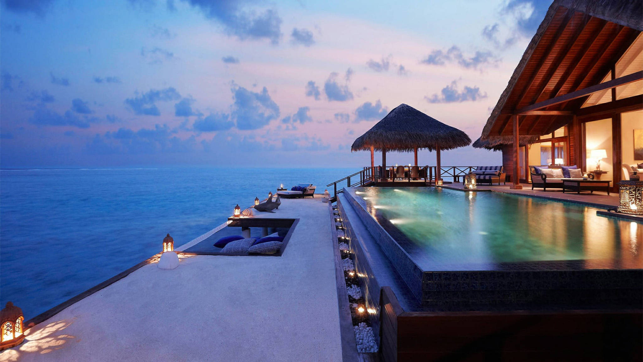 Taj Exotica Okyanus Manzarası Duvar Kağıdı