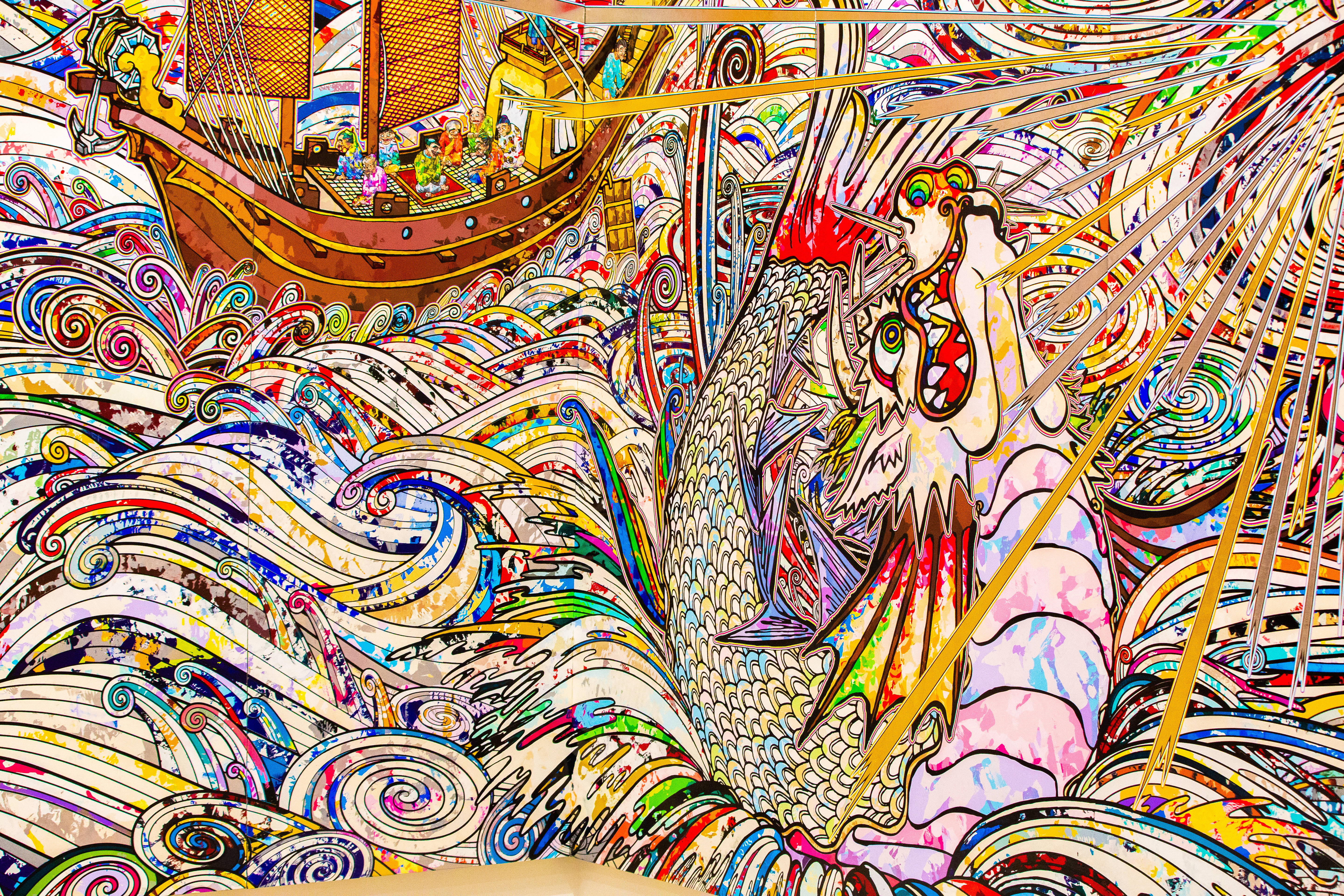 Takashi Murakami 4K Deniz Kızı Duvar Kağıdı