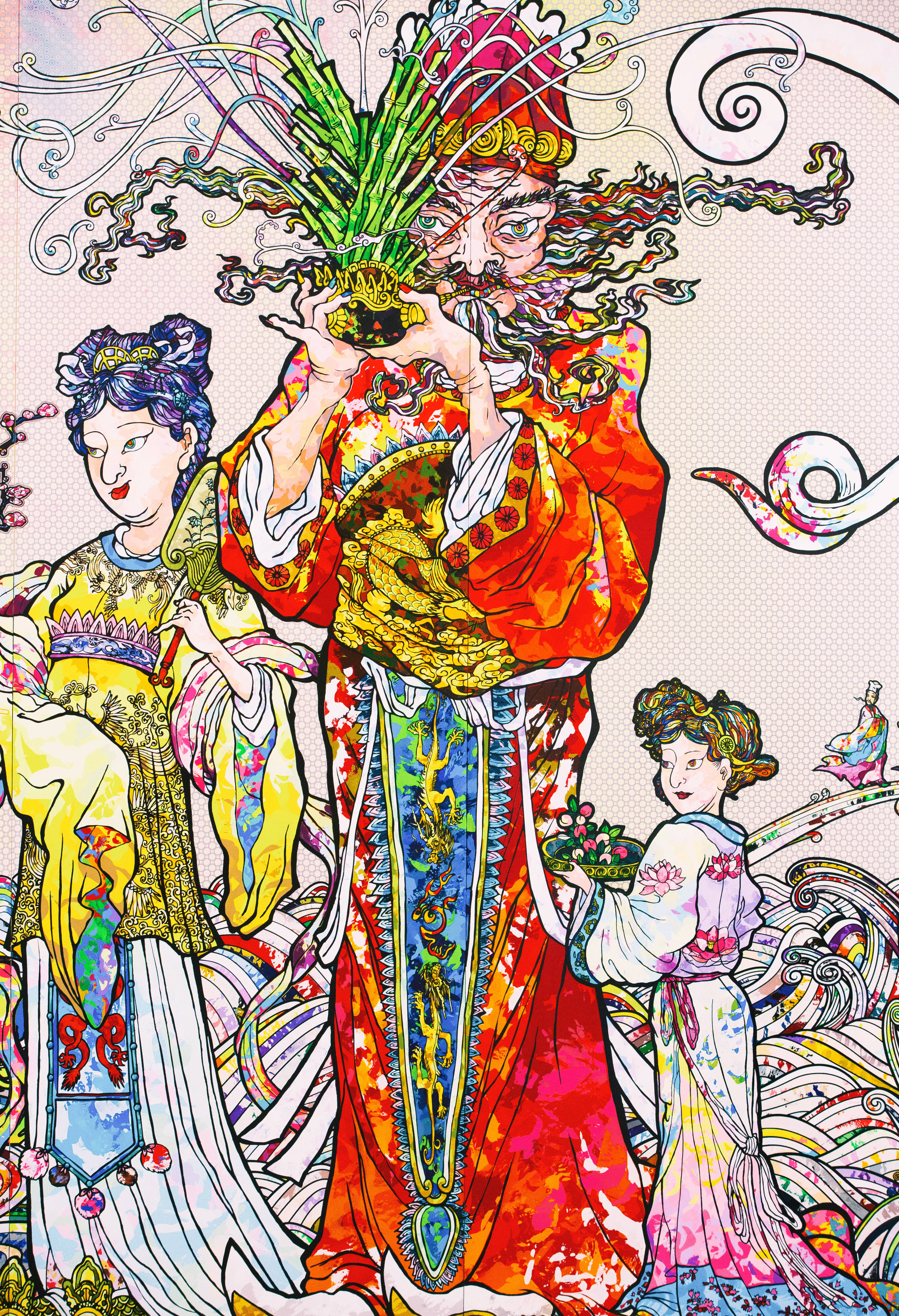 Takashi Murakami Aile 4K Duvar Kağıdı