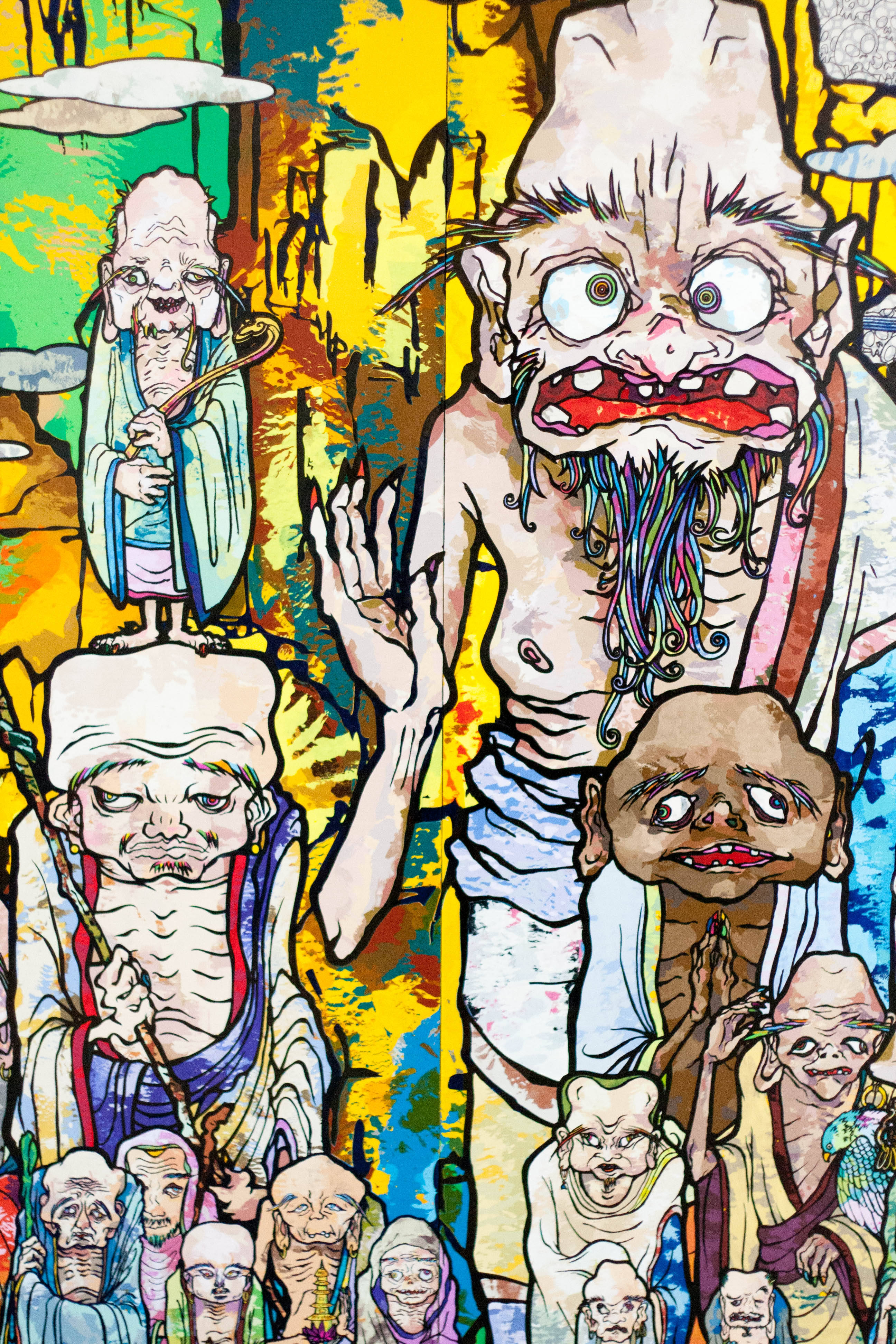 Takashi Murakami Yaşlılar 4K Duvar Kağıdı