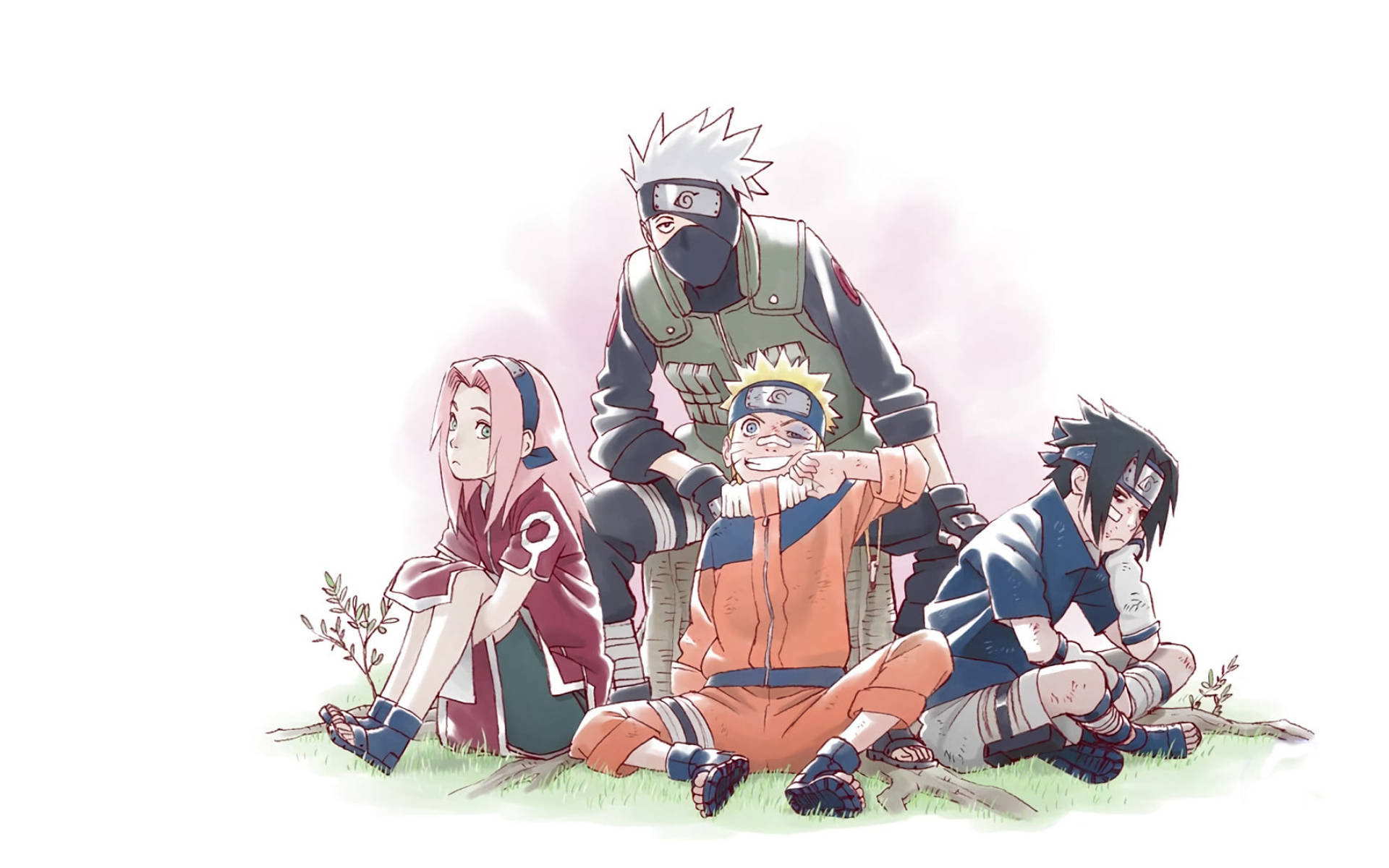 Takım 7 Naruto Karakterleri Duvar Kağıdı