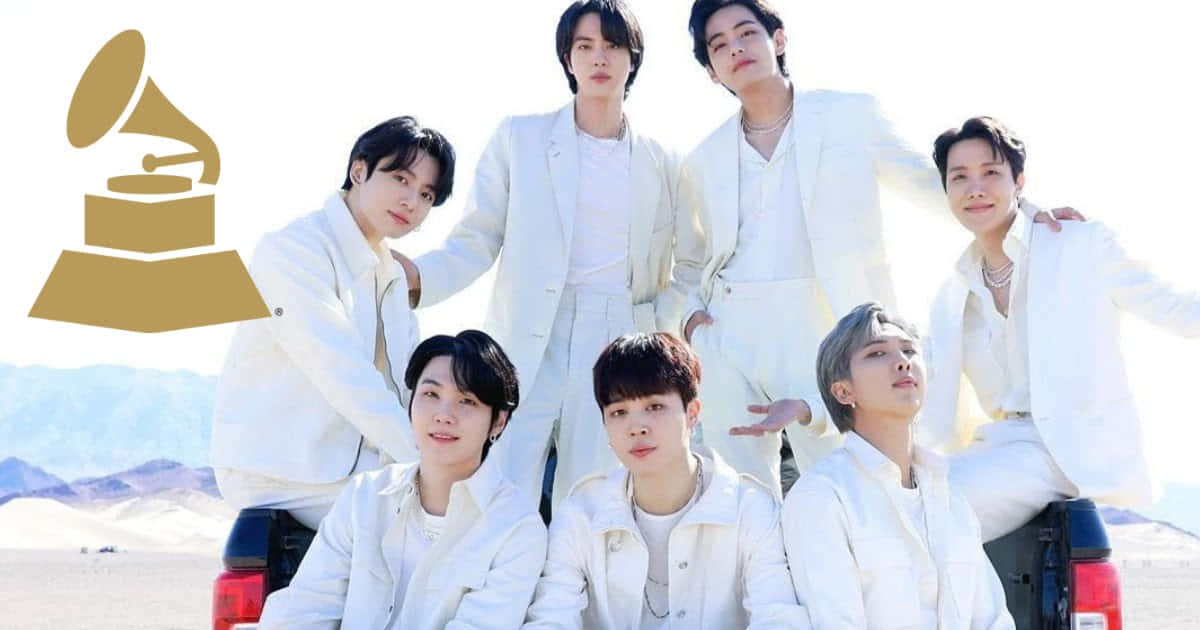 Tamamen Beyaz BTS Fotoğrafı Duvar Kağıdı
