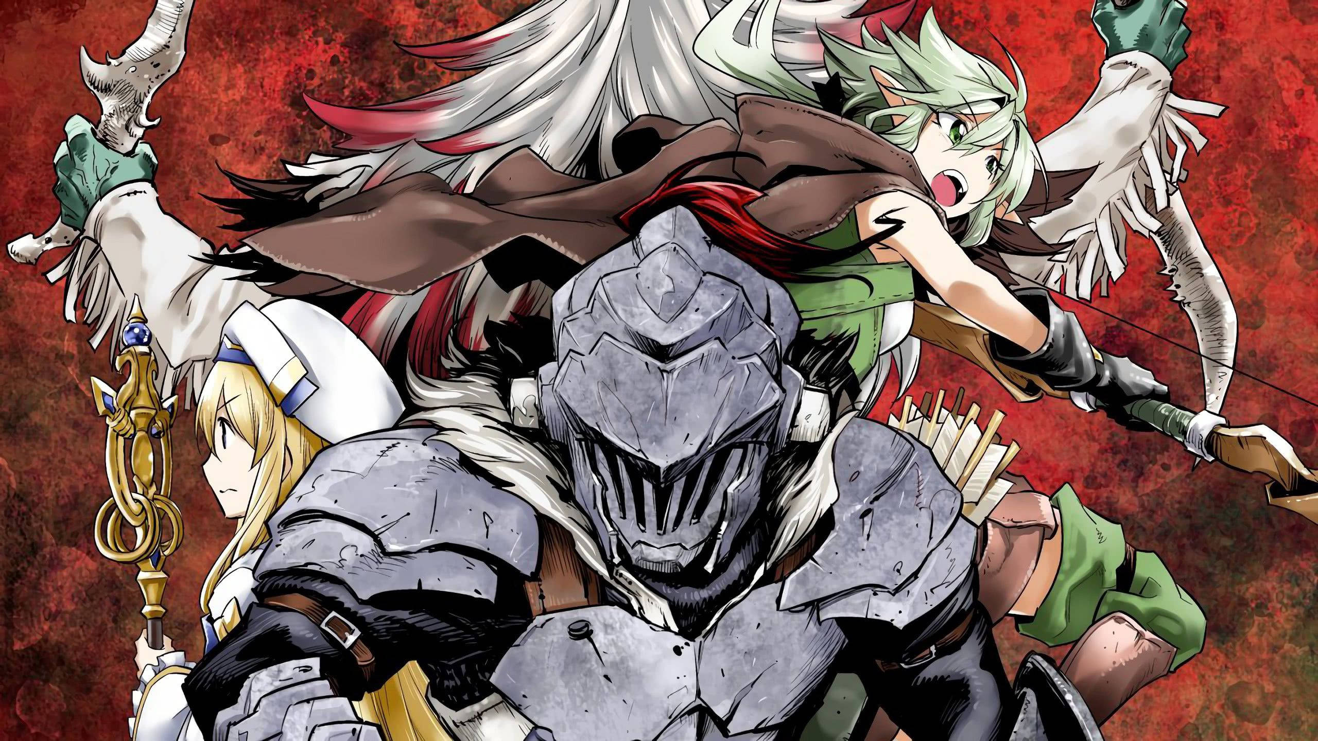 Tanjiro ve Goblin Slayer Demonları Öldürmek İçin Yola Çıkıyor Duvar Kağıdı