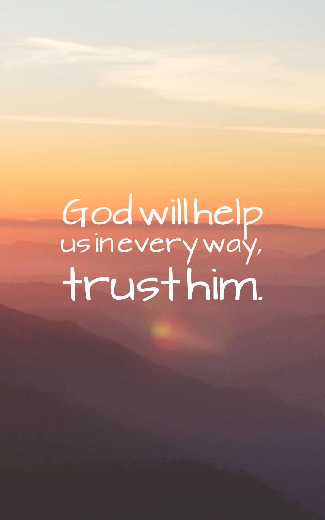 God Will Help Quotes Duvar Kağıdı