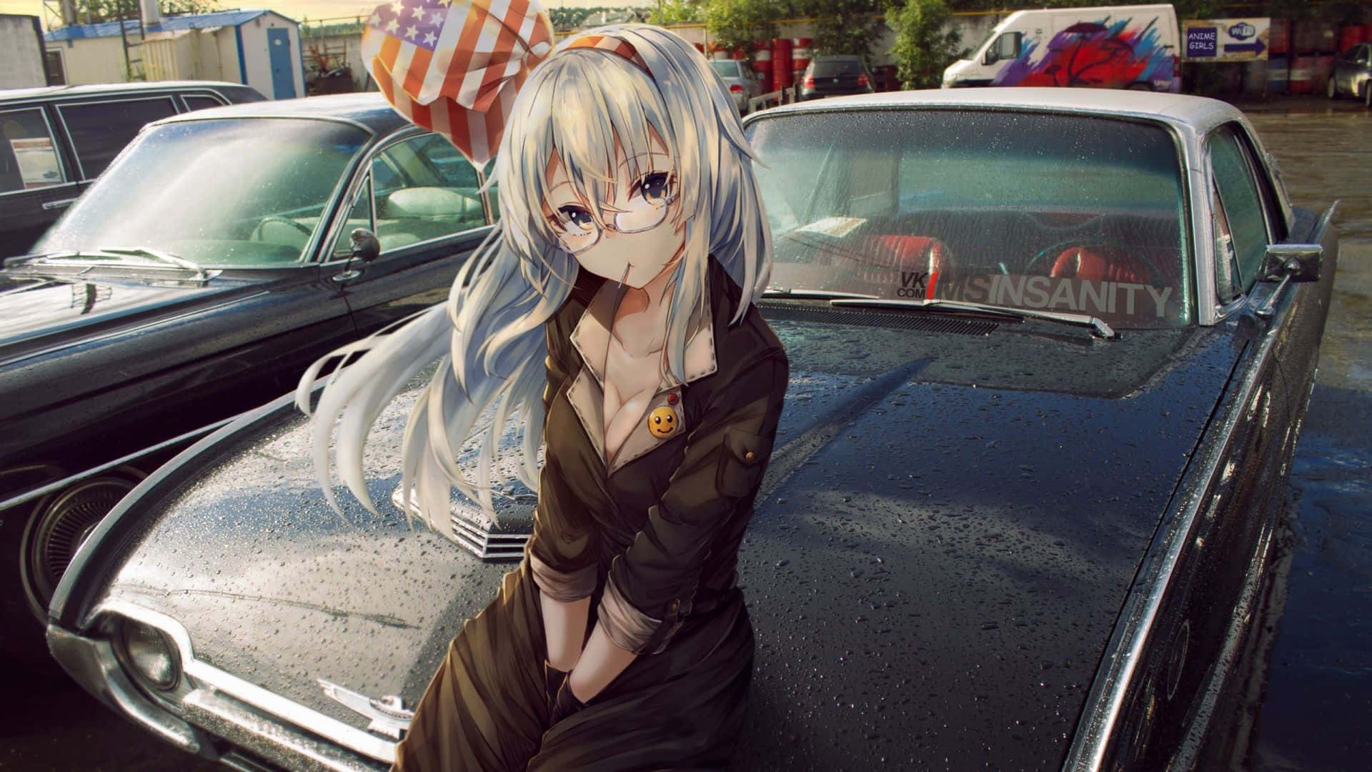 Tarzını bu anime ilhamlı araba ile göster Duvar Kağıdı